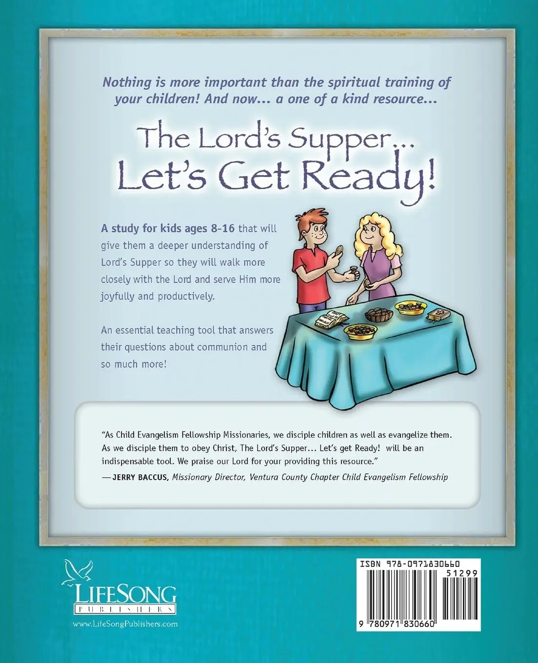Rückseite: 9780971830660 | Lord's Supper... Let's Get Ready! | Laurie Donahue (u. a.) | Buch