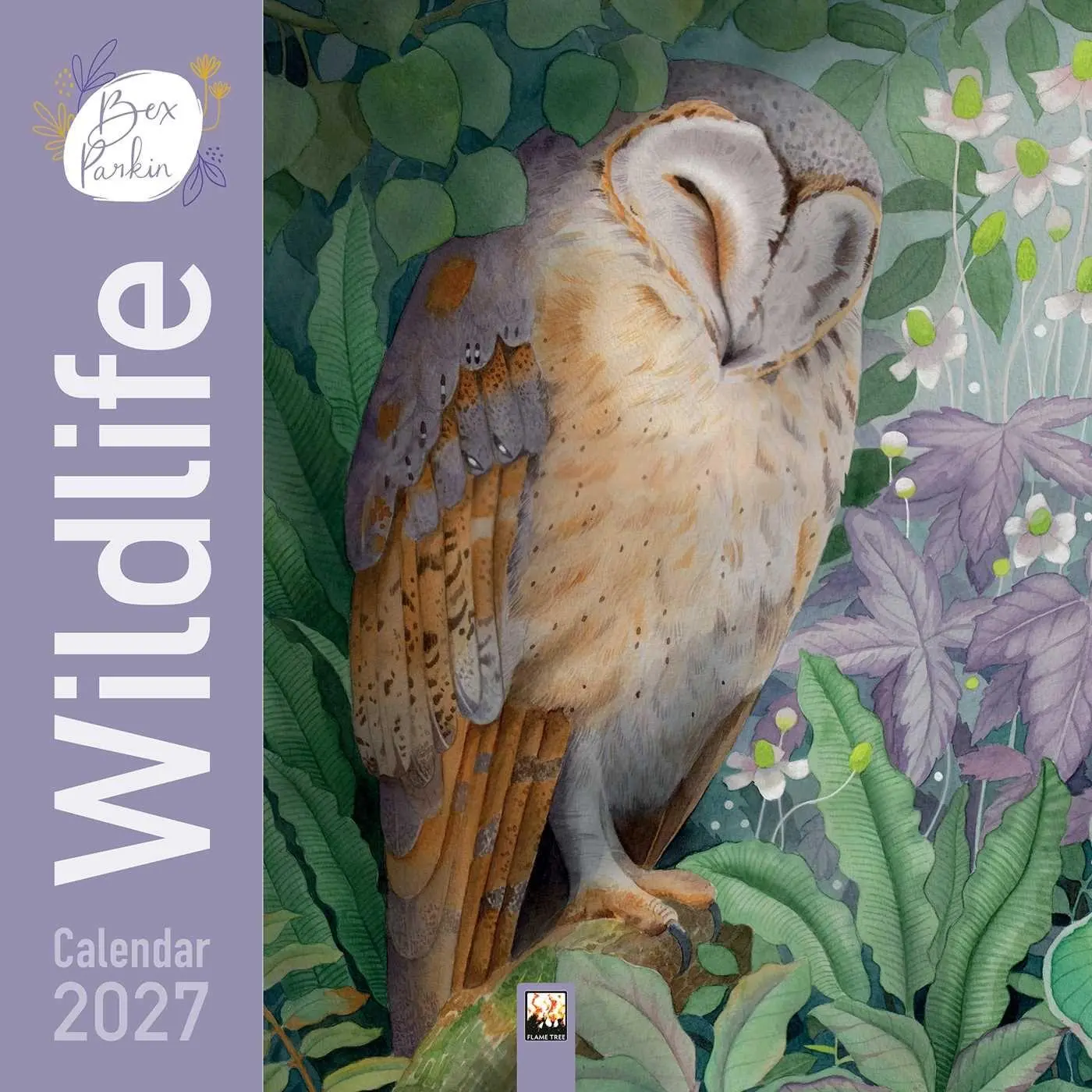 Cover: 9781806940660 | Bex Parkin, Wildlife - Kunstkalender 2027 - Original Flame Tree...