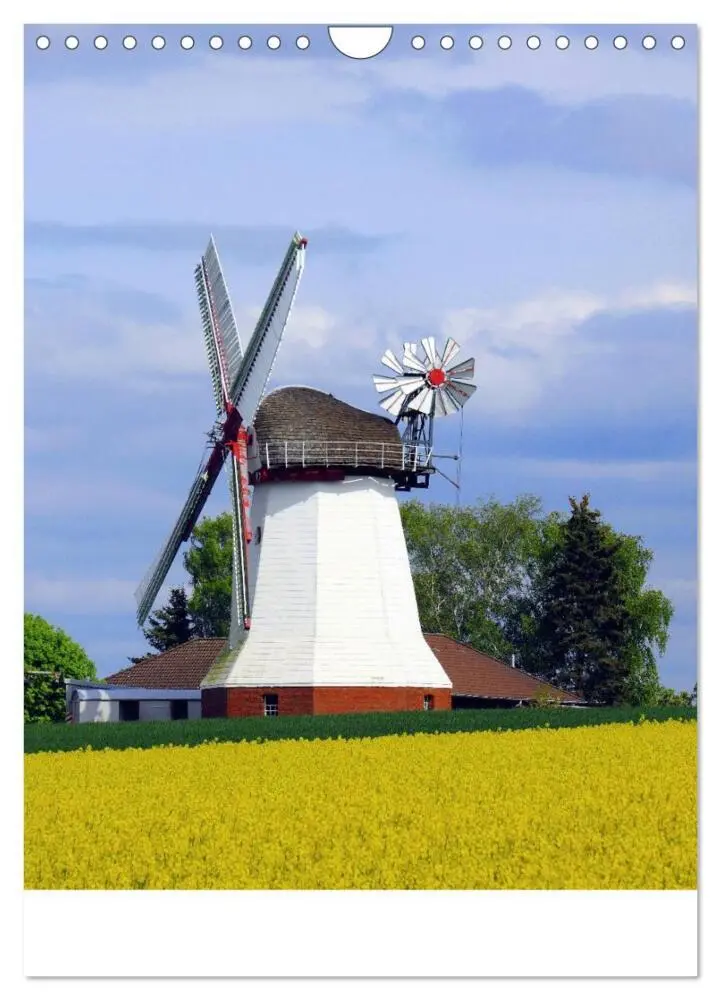 Bild: 9783457030660 | Windmühlen in Norddeutschland (Wandkalender 2025 DIN A4 hoch),...