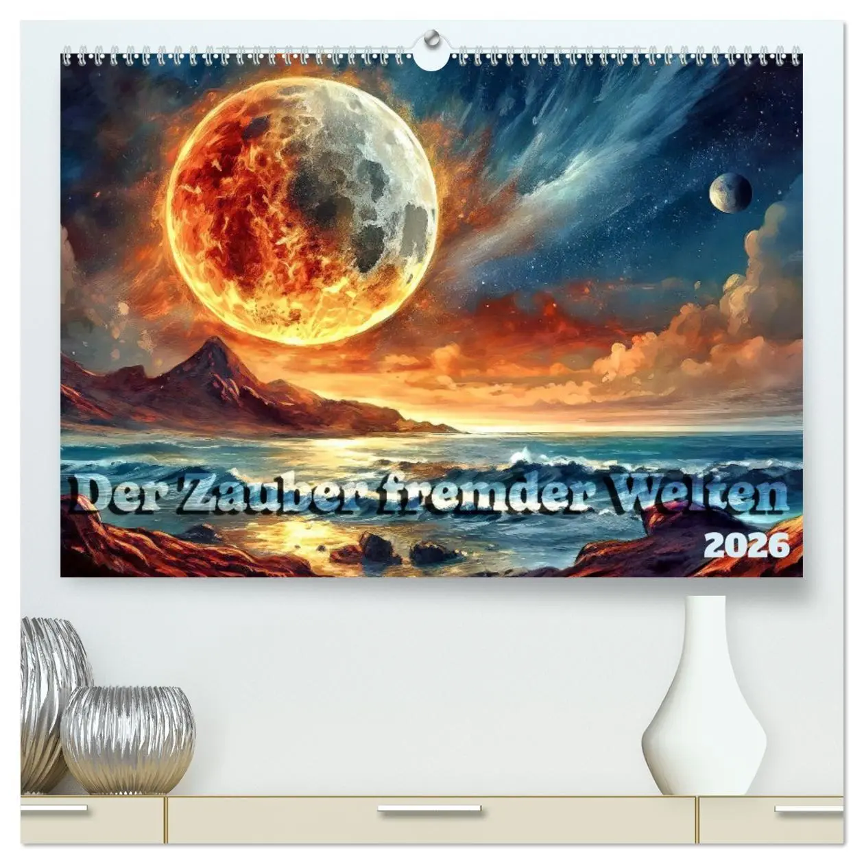 Cover: 9783457410660 | Der Zauber fremder Welten (hochwertiger Premium Wandkalender 2026...
