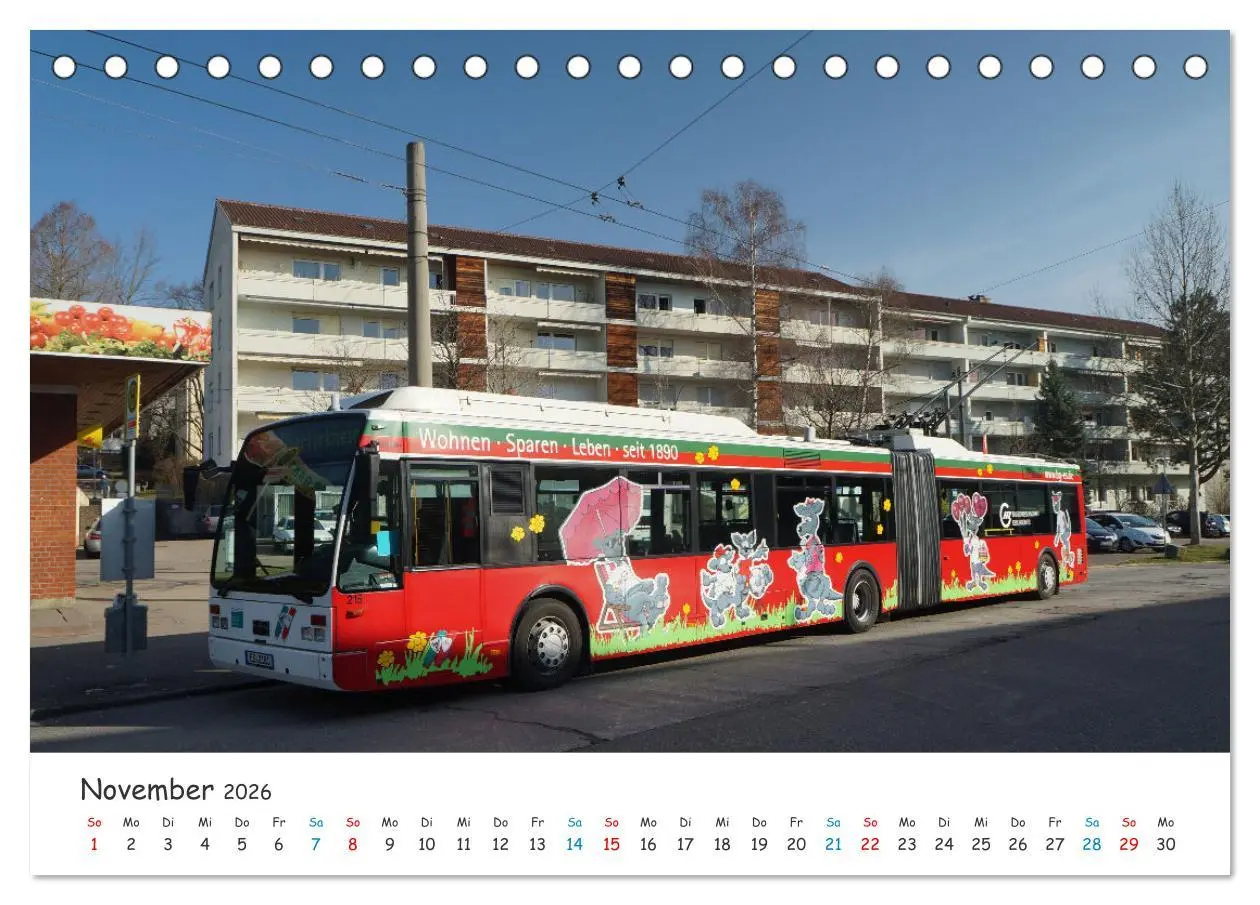 Bild: 9783457650660 | Omnibusse von heute und früher (Tischkalender 2026 DIN A5 quer),...