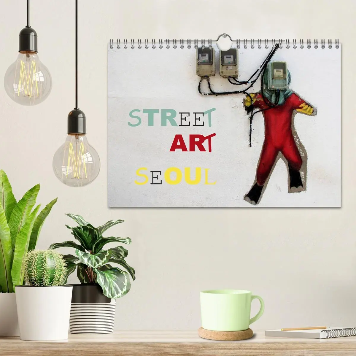 Bild: 9783594100660 | Street Art Seoul (Wandkalender 2027 DIN A4 quer), CALVENDO...