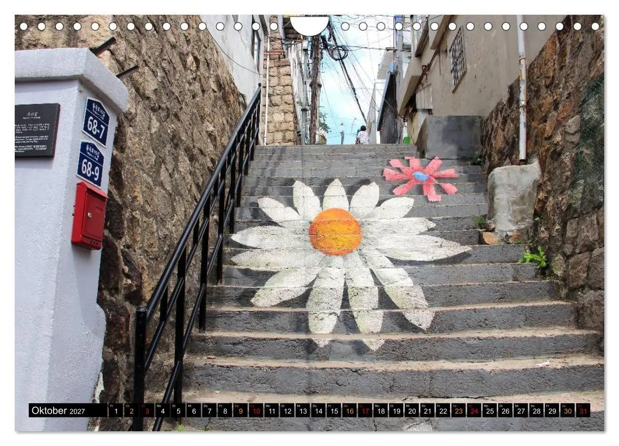 Bild: 9783594100660 | Street Art Seoul (Wandkalender 2027 DIN A4 quer), CALVENDO...
