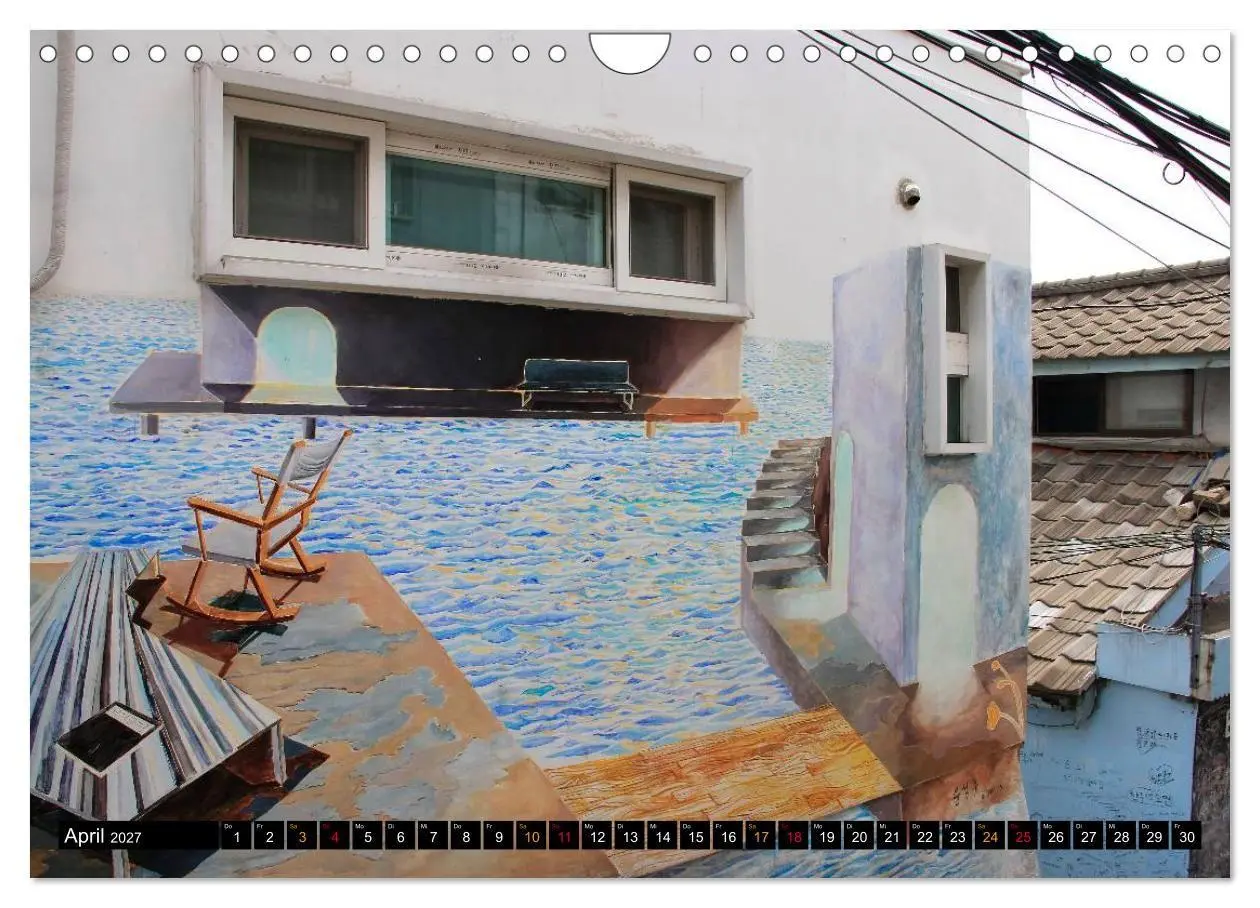 Bild: 9783594100660 | Street Art Seoul (Wandkalender 2027 DIN A4 quer), CALVENDO...