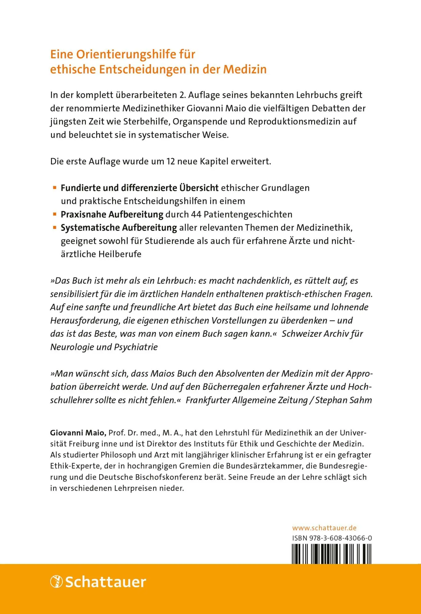 Rückseite: 9783608430660 | Mittelpunkt Mensch | Giovanni Maio | Buch | XVIII | Deutsch | 2018