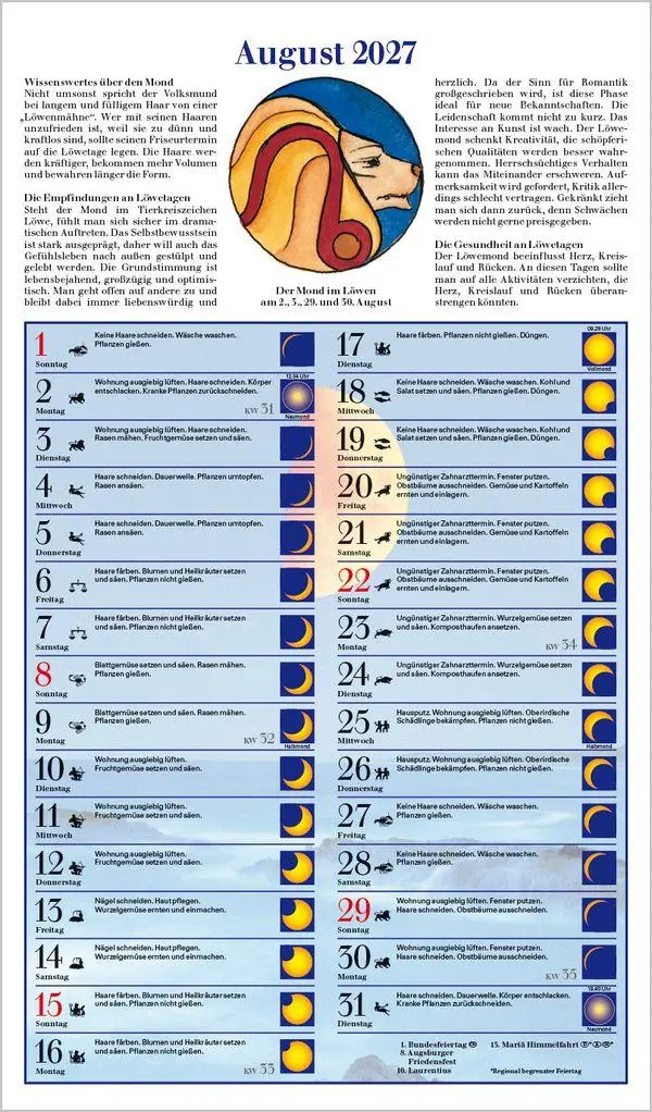 Bild: 9783819300660 | Mit dem Mond im Rhythmus 2027 | Verlag Korsch | Kalender | 13 S.