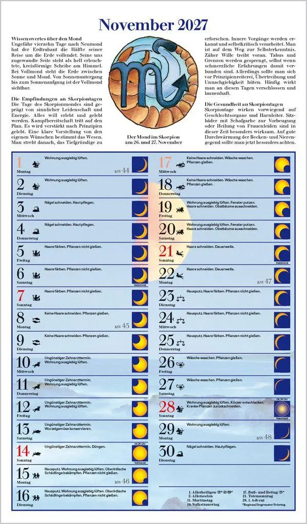 Bild: 9783819300660 | Mit dem Mond im Rhythmus 2027 | Verlag Korsch | Kalender | 13 S.