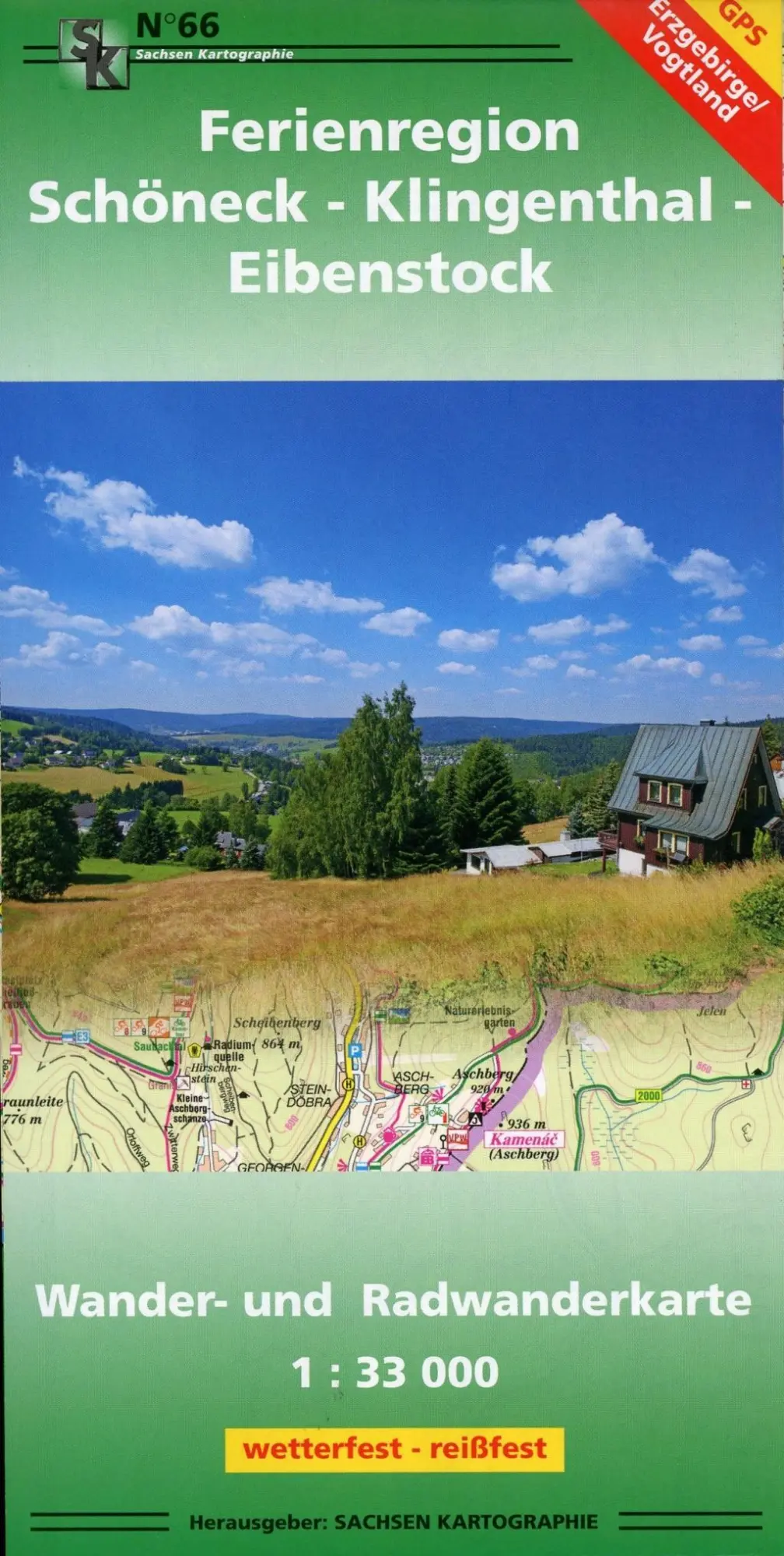 Cover: 9783868430660 | Ferienregion Schöneck - Klingenthal - Eibenstock 1 : 33 000 | Deutsch