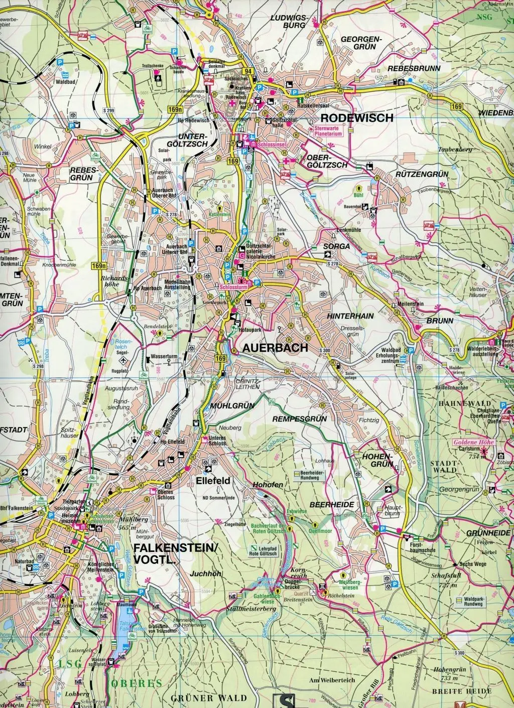 Bild: 9783868430660 | Ferienregion Schöneck - Klingenthal - Eibenstock 1 : 33 000 | Deutsch