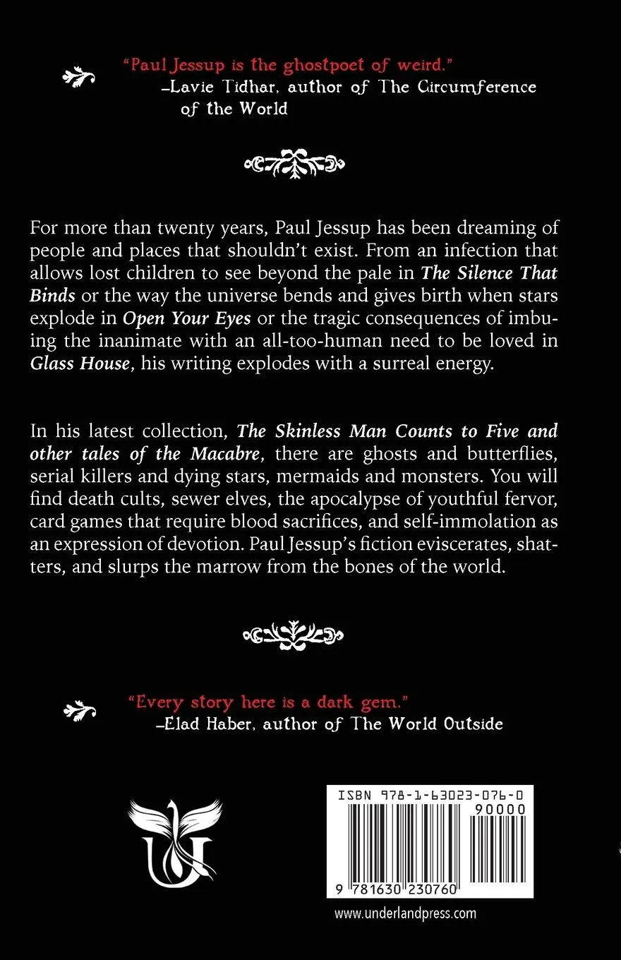 Rückseite: 9781630230760 | The Skinless Man Counts to Five | Paul Jessup | Taschenbuch | Englisch