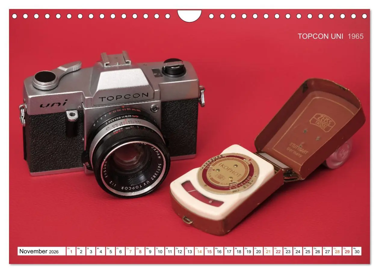 Bild: 9783457640760 | Spiegelreflexkameras der 1950er-1980er Jahre (Wandkalender 2026 DIN...