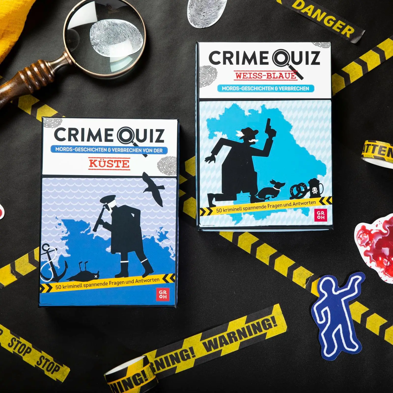 Bild: 4036442010860 | Crime Quiz - Weiß-blaue Mords-Geschichten und Verbrechen | Spiel