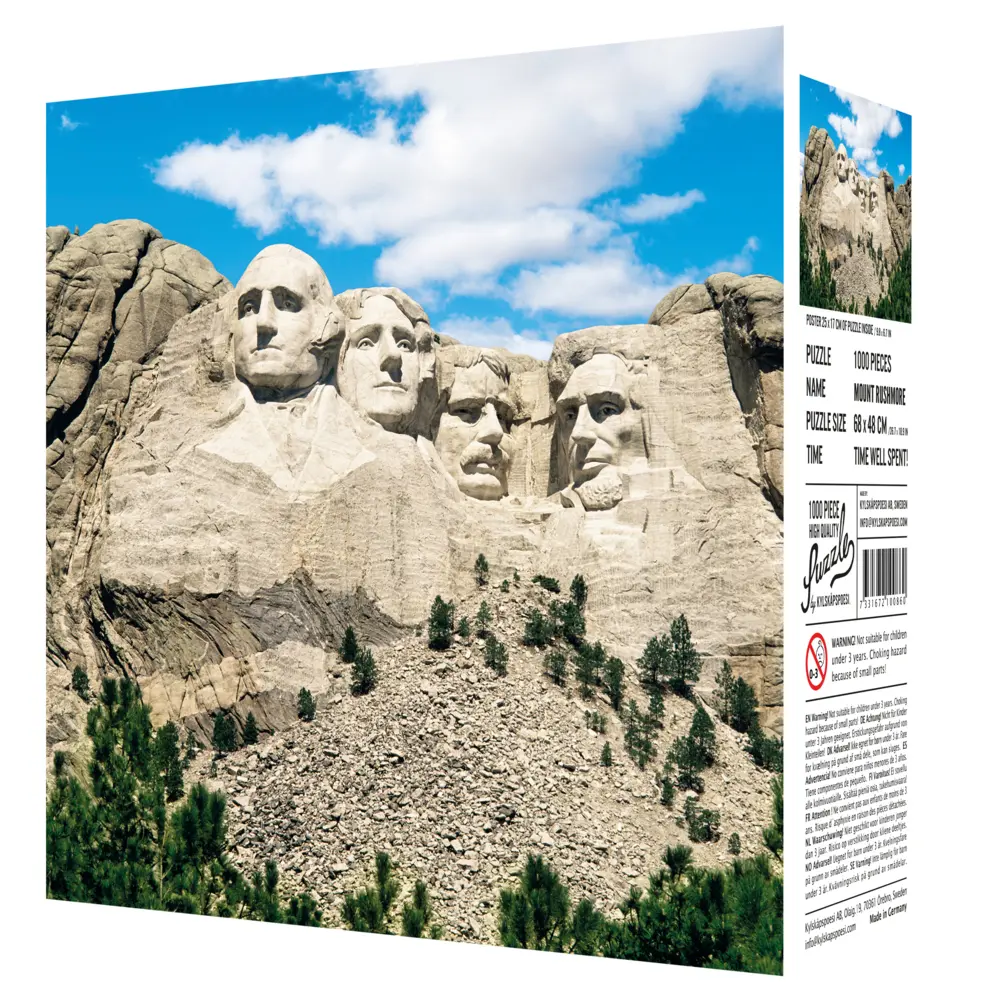 Cover: 7331672100860 | High Quality Puzzle Mount Rushmore (Puzzle) | Spiel | In Spielebox