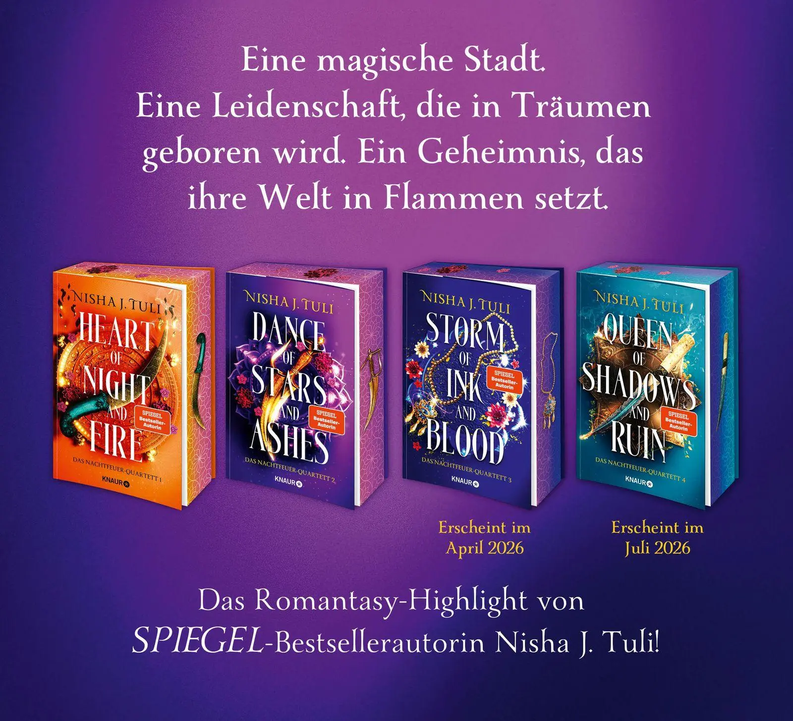 Bild: 9783426560860 | Dance of Stars and Ashes | Nisha J. Tuli | Taschenbuch | 432 S. | 2025