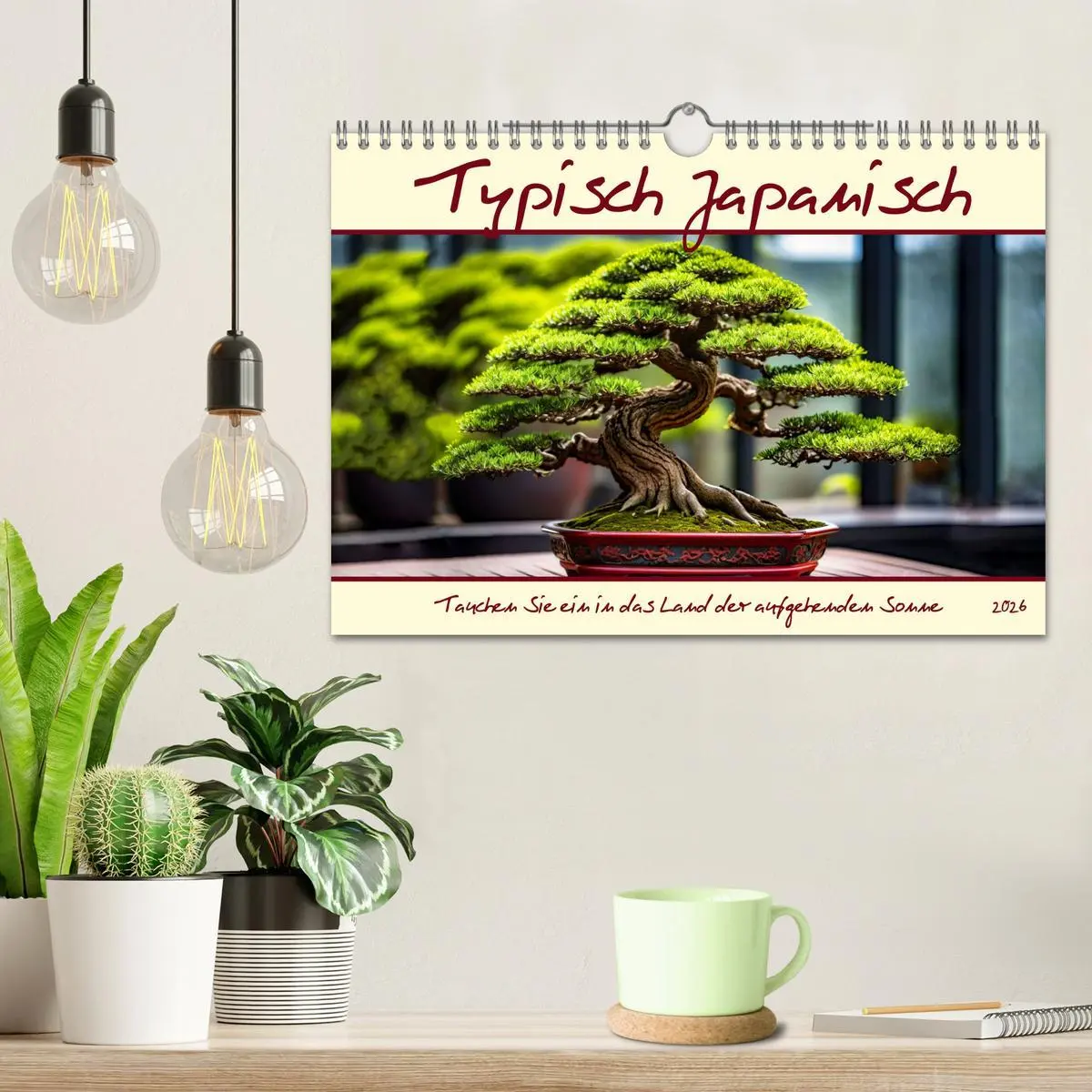 Bild: 9783457320860 | Typisch Japanisch (Wandkalender 2026 DIN A4 quer), CALVENDO...