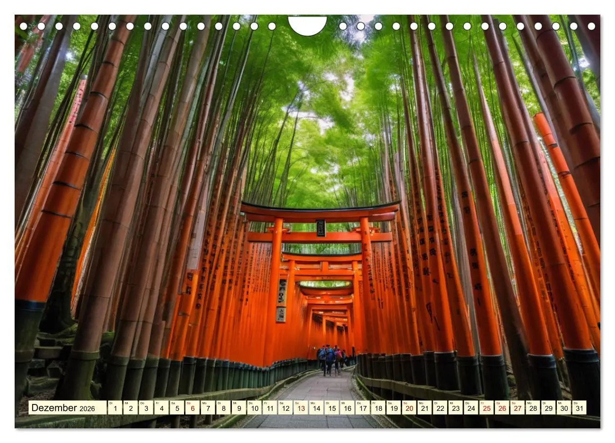 Bild: 9783457320860 | Typisch Japanisch (Wandkalender 2026 DIN A4 quer), CALVENDO...