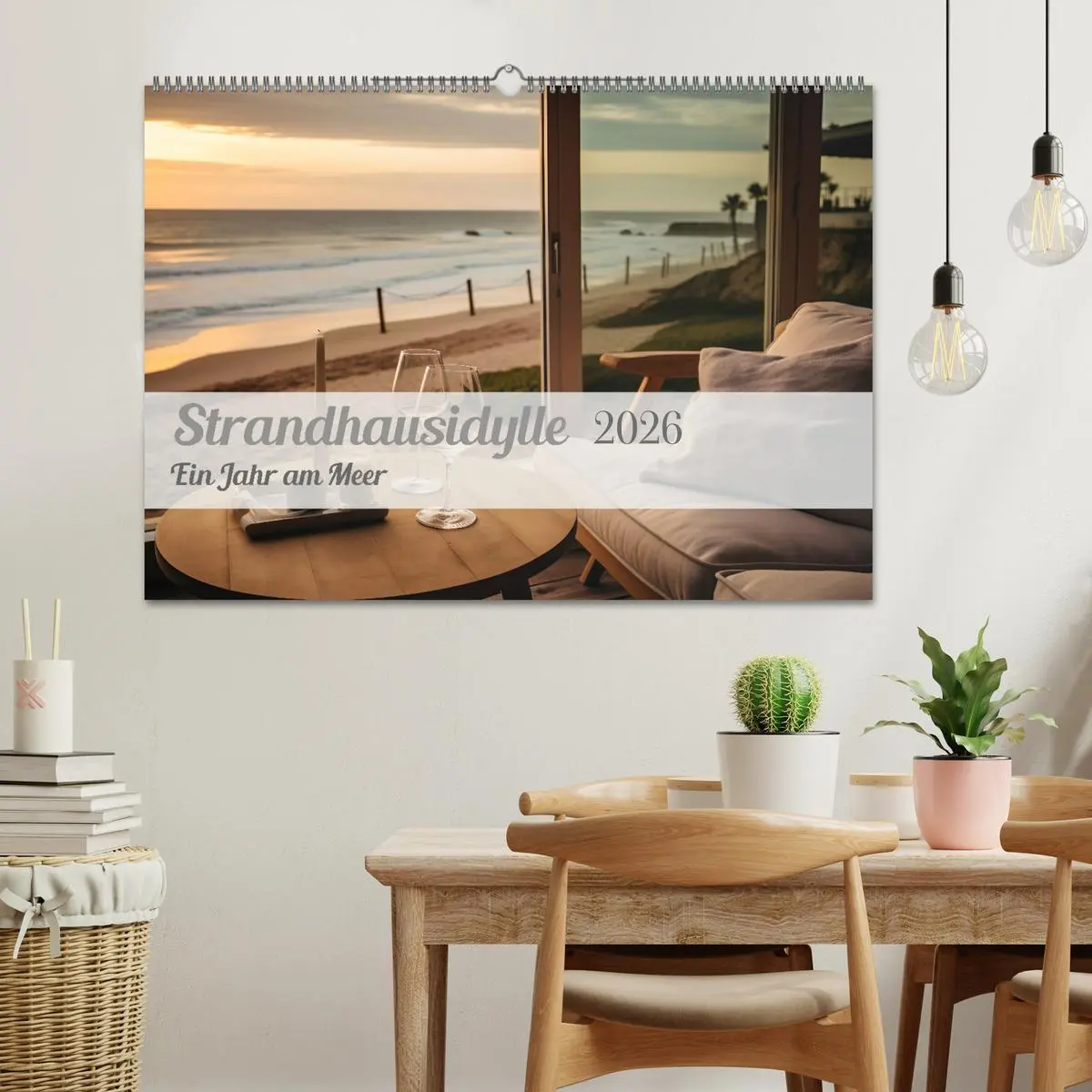 Bild: 9783457490860 | Strandhausidylle (Wandkalender 2026 DIN A2 quer), CALVENDO...