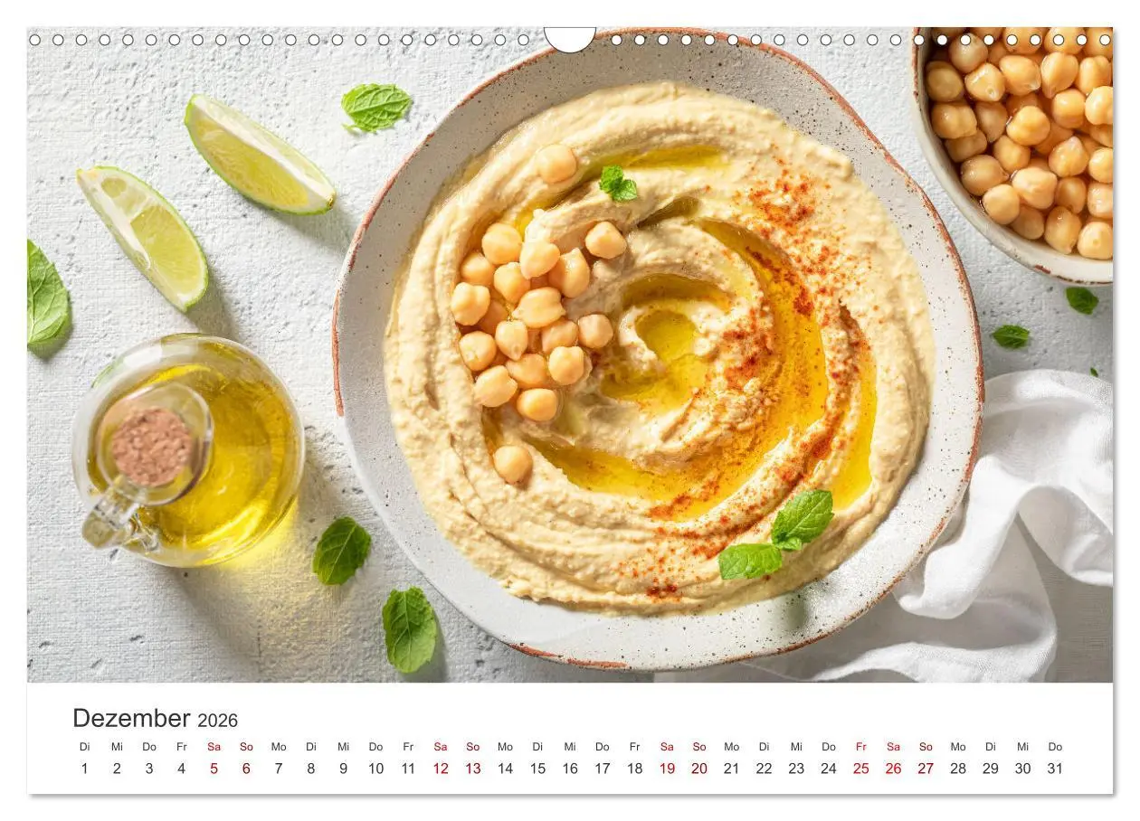 Bild: 9783457560860 | Vegan - Mmmh lecker! (Wandkalender 2026 DIN A3 quer), CALVENDO...