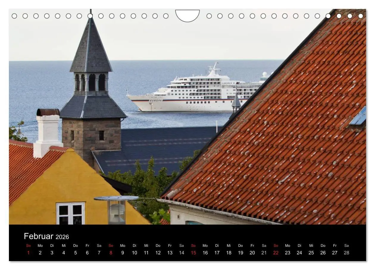 Bild: 9783516100860 | Dänemarks Bornholm 2026 (Wandkalender 2026 DIN A4 quer), CALVENDO...