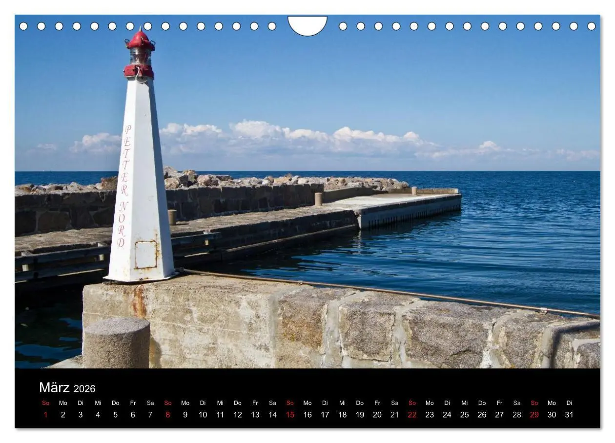 Bild: 9783516100860 | Dänemarks Bornholm 2026 (Wandkalender 2026 DIN A4 quer), CALVENDO...
