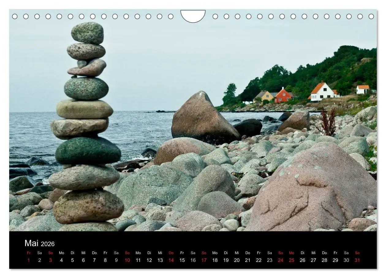 Bild: 9783516100860 | Dänemarks Bornholm 2026 (Wandkalender 2026 DIN A4 quer), CALVENDO...