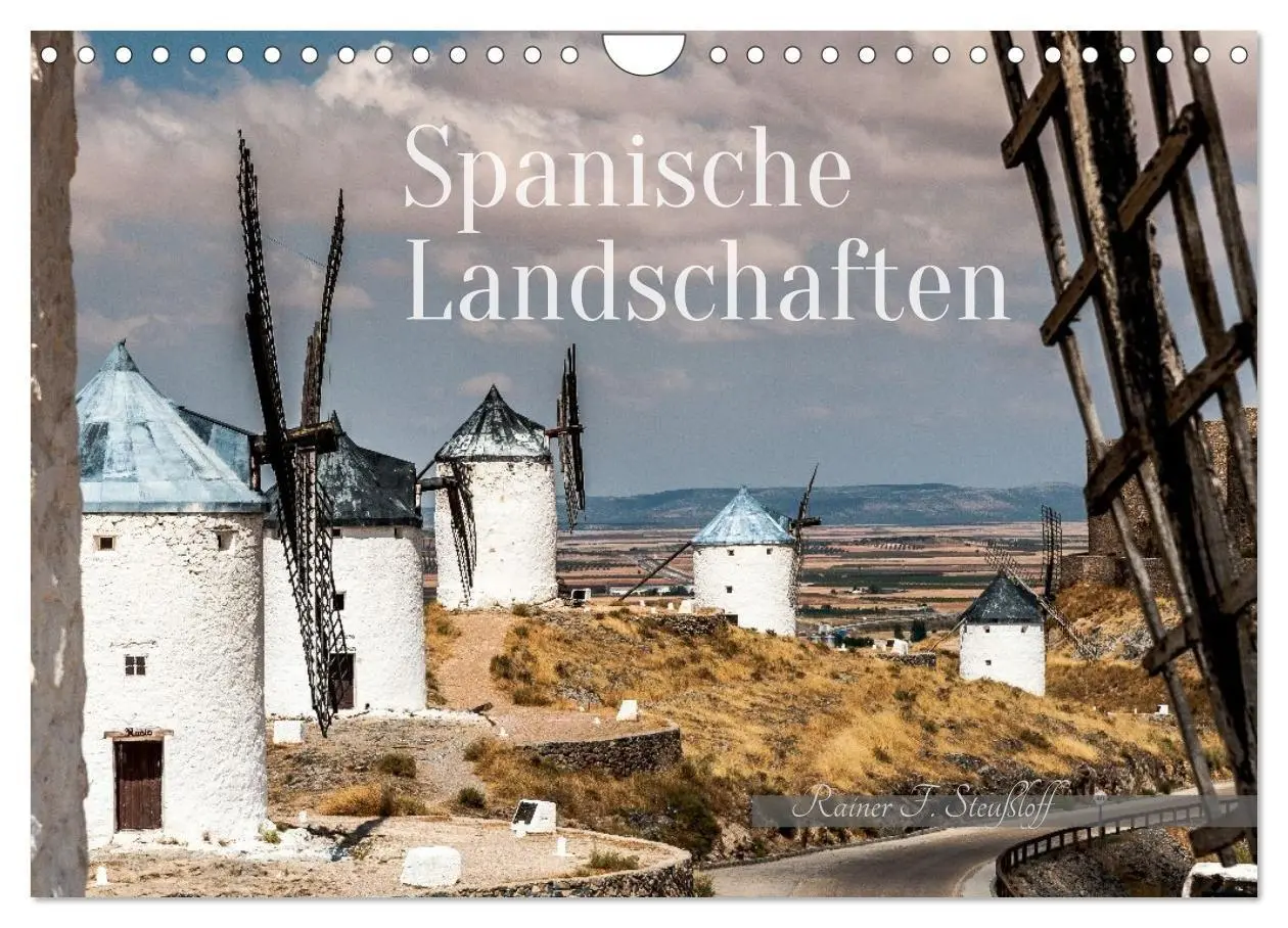 Cover: 9783569360860 | Spanische Landschaften (Wandkalender 2027 DIN A4 quer), CALVENDO...