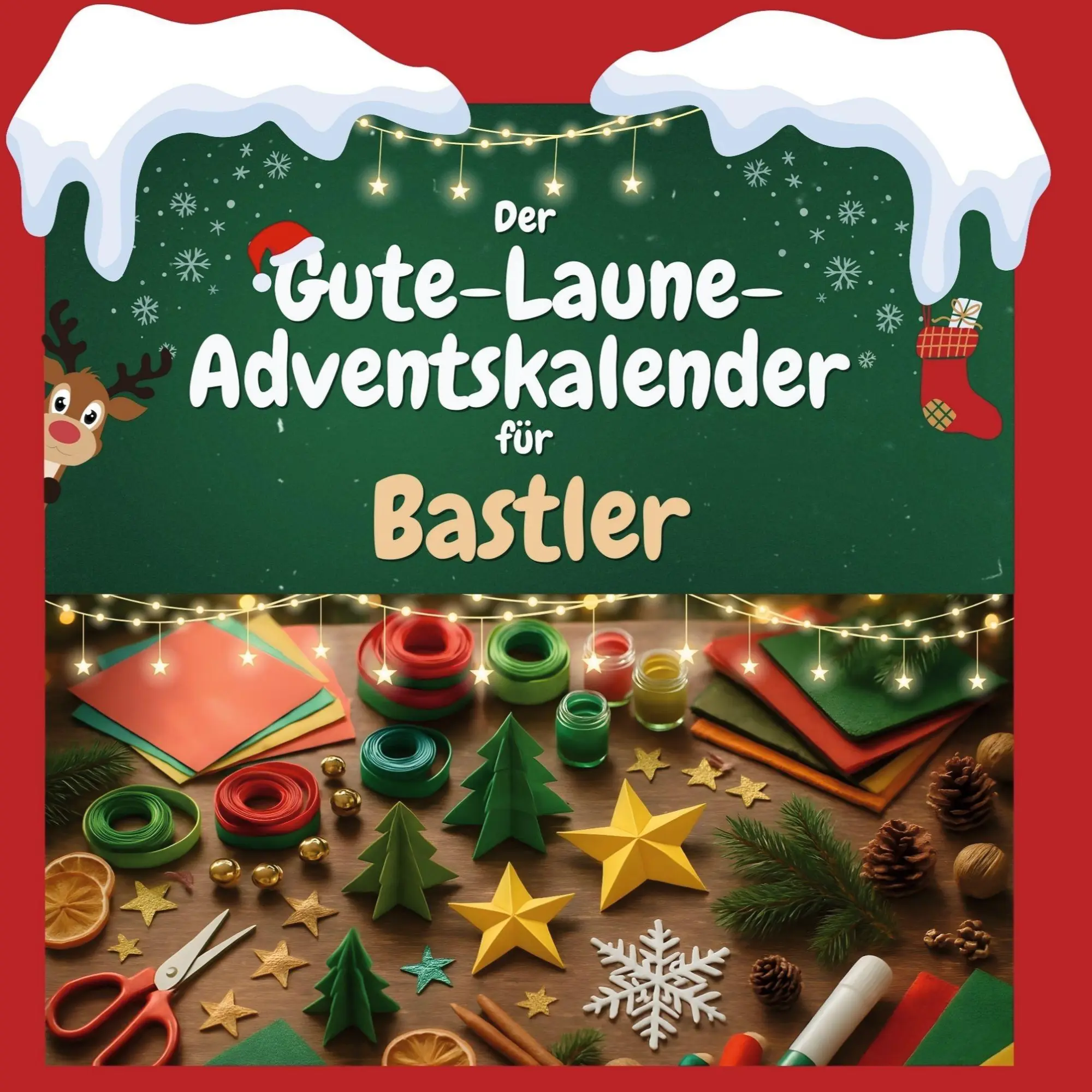 Cover: 9783695300860 | Der Gute-Laune-Adventskalender für Bastler | Olivia Klein | Buch