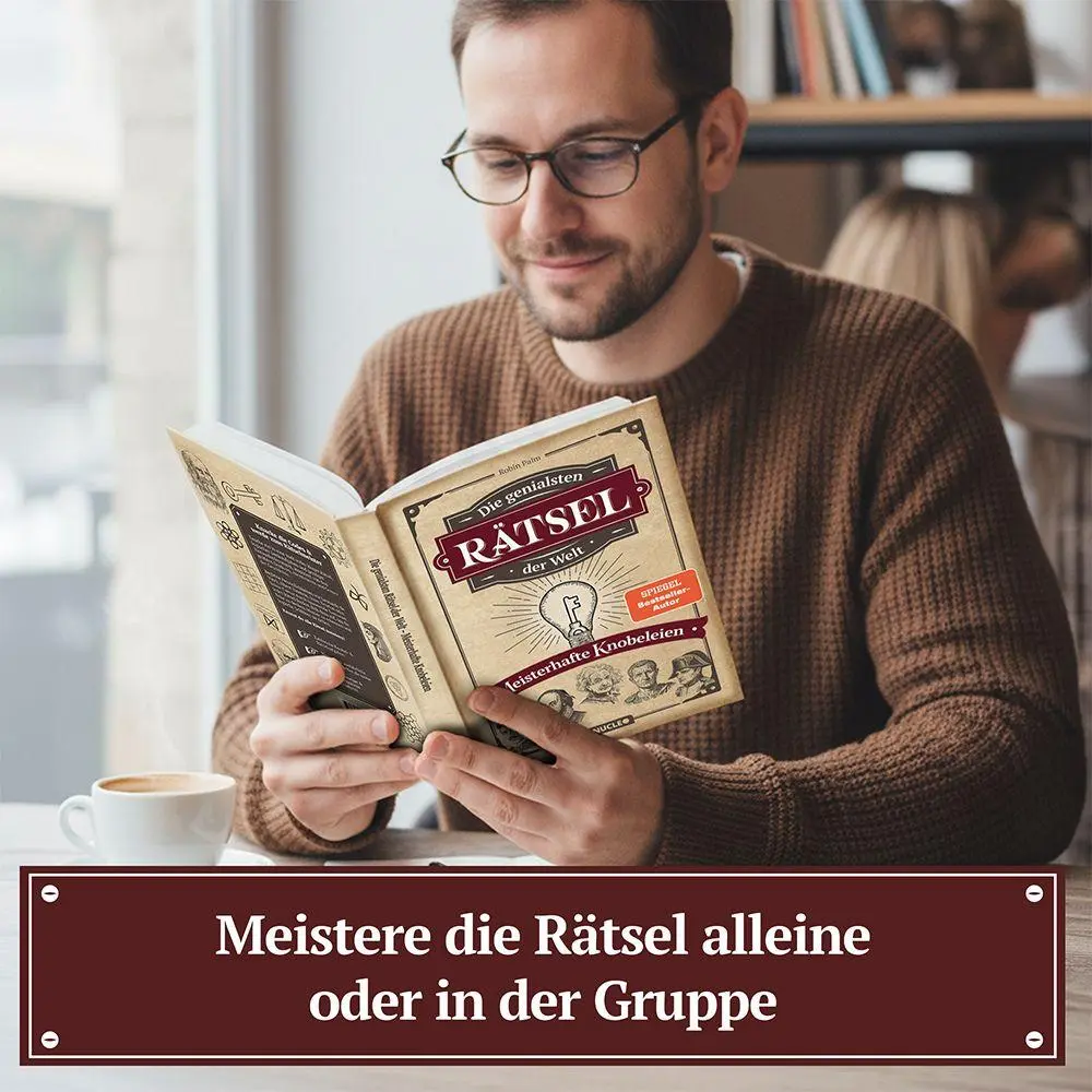 Bild: 9783985610860 | Die genialsten Rätsel der Welt - Meisterhafte Knobeleien | Robin Palm