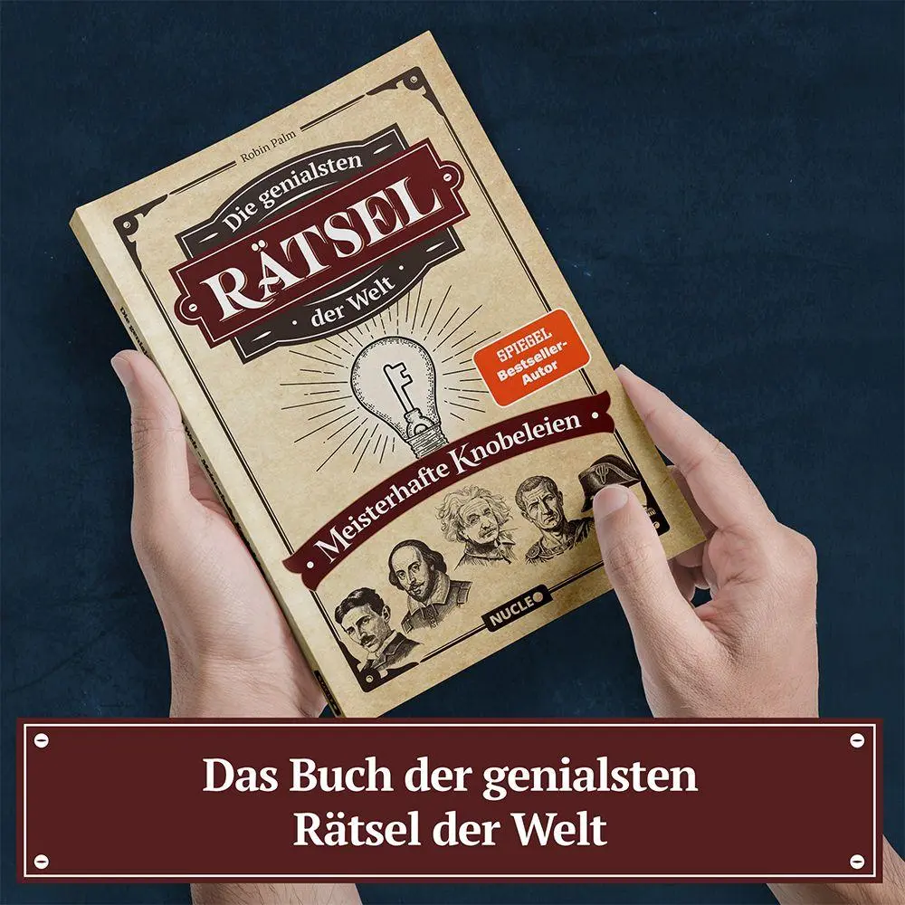 Bild: 9783985610860 | Die genialsten Rätsel der Welt - Meisterhafte Knobeleien | Robin Palm