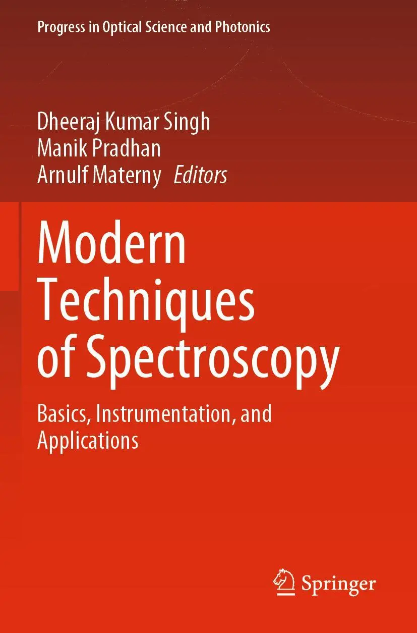Cover: 9789813360860 | Modern Techniques of Spectroscopy | Dheeraj Kumar Singh (u. a.) | Buch
