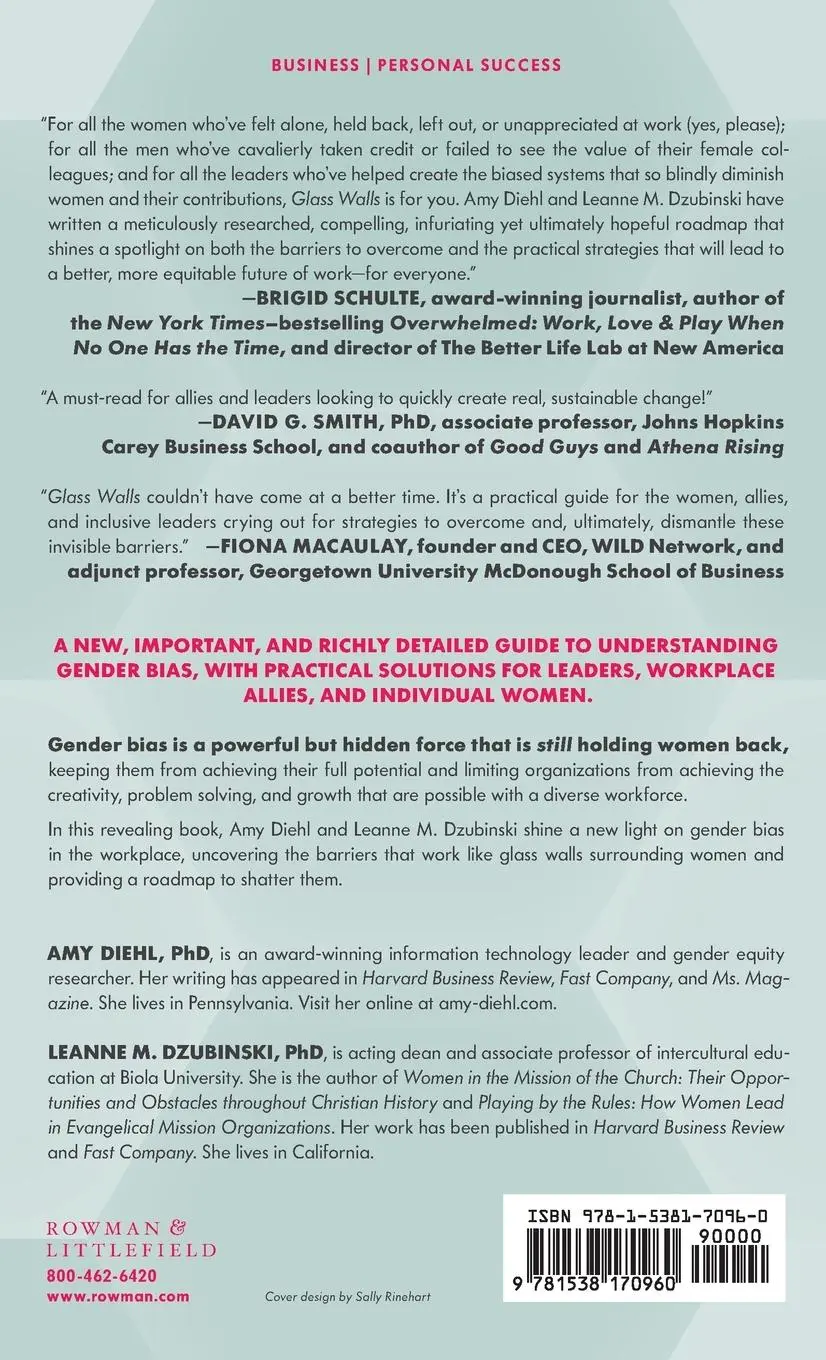 Rückseite: 9781538170960 | Glass Walls | Amy Diehl (u. a.) | Buch | Gebunden | Englisch | 2023