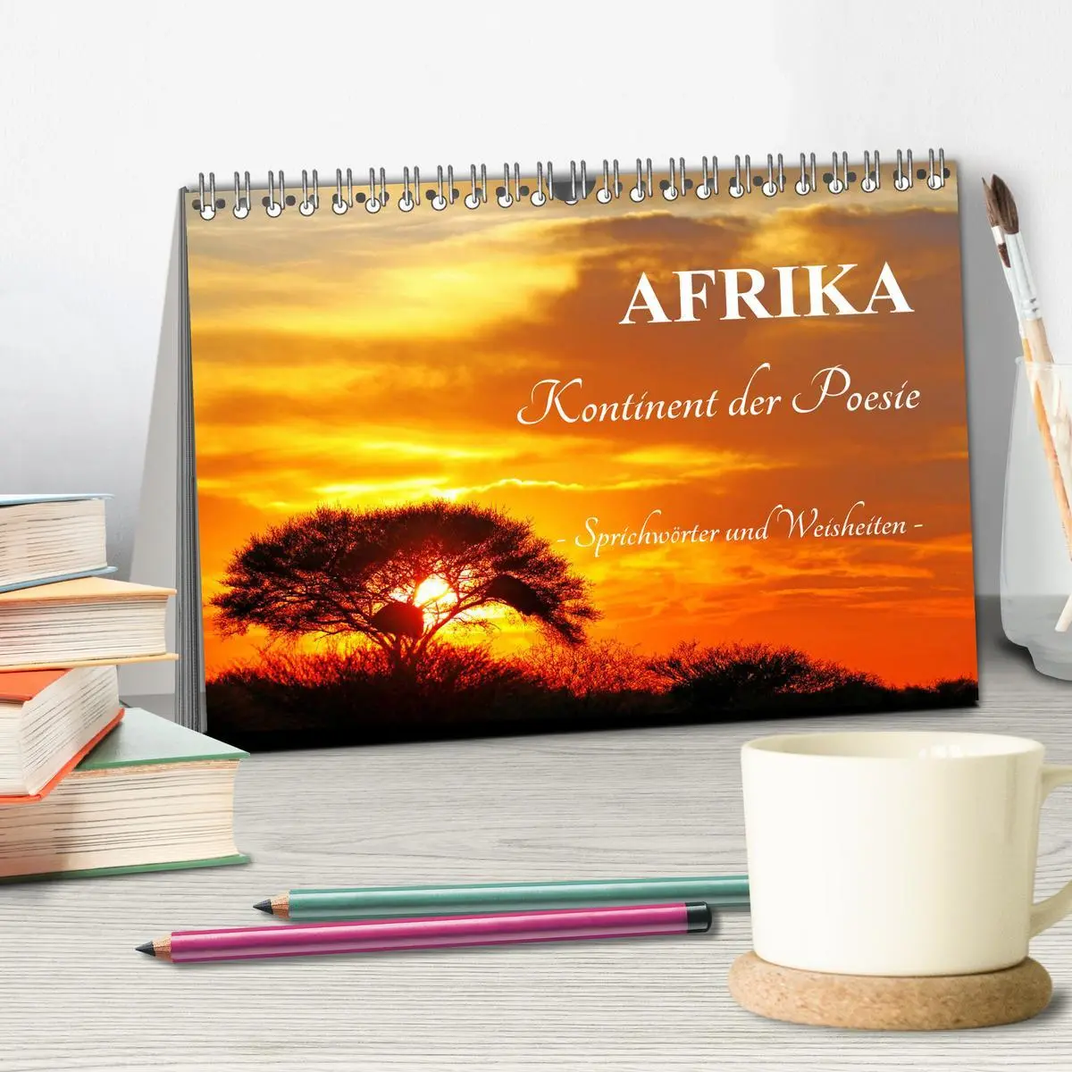 Bild: 9783457860960 | AFRIKA - Kontinent der Poesie (Tischkalender 2026 DIN A5 quer),...
