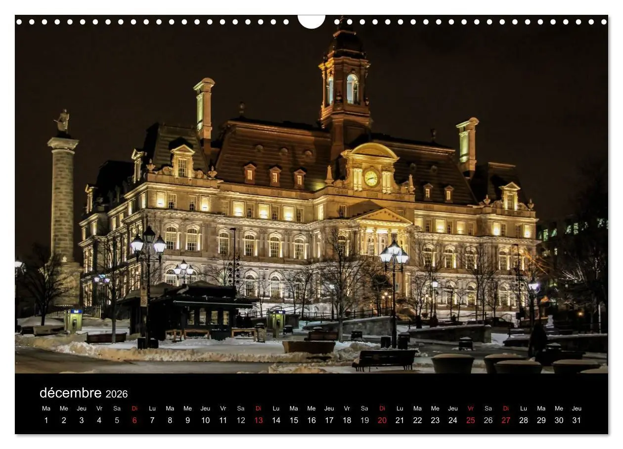 Bild: 9783516570960 | MONTRÉAL (Calendrier mural 2026 DIN A3 vertical), CALVENDO...
