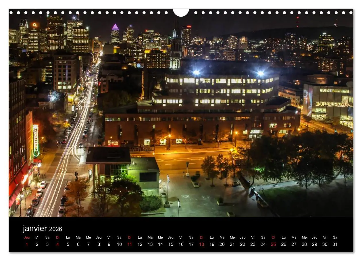 Bild: 9783516570960 | MONTRÉAL (Calendrier mural 2026 DIN A3 vertical), CALVENDO...