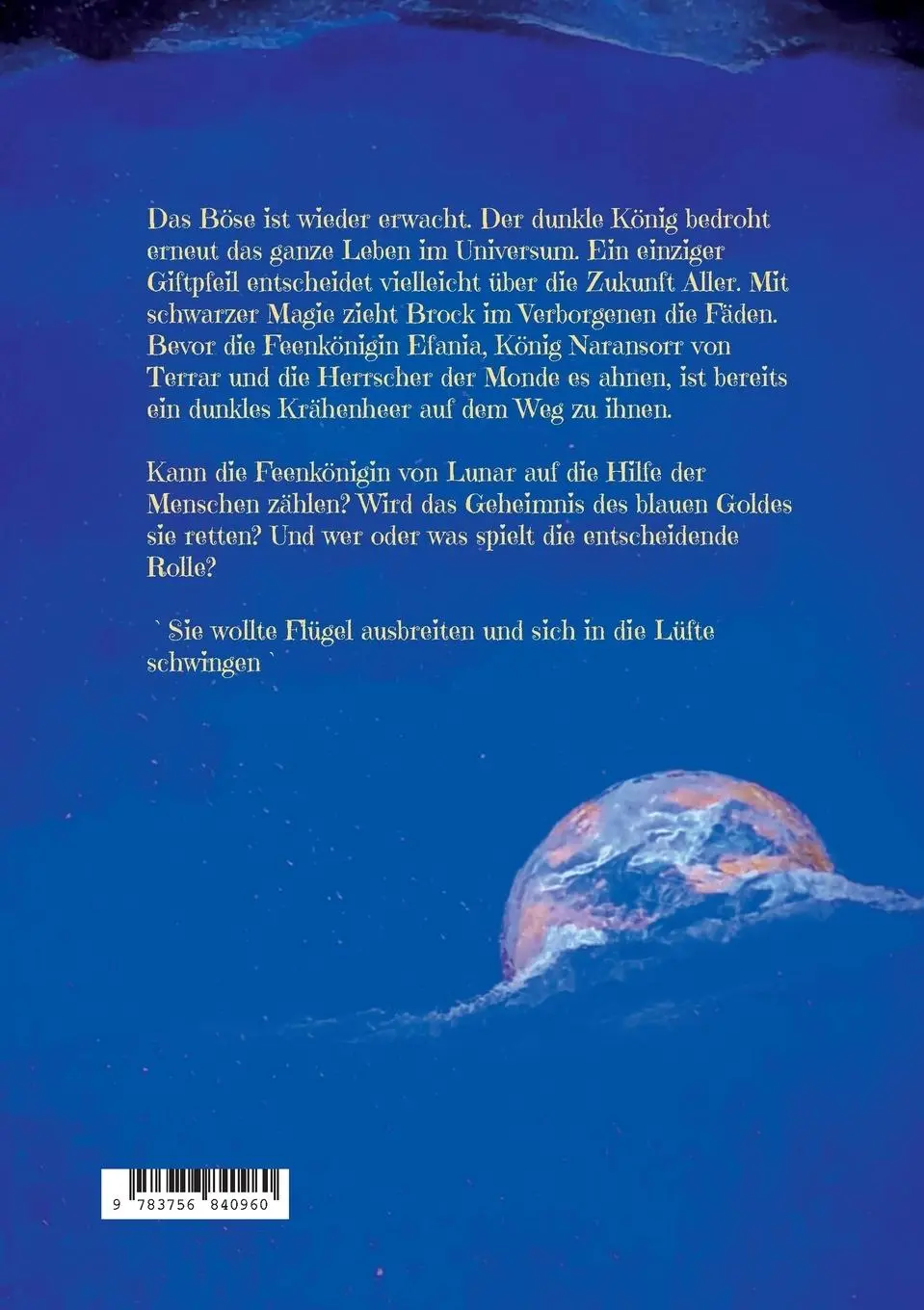 Rückseite: 9783756840960 | Die Lichter von Lunar | und das Geheimnis des blauen Goldes | Wilkin