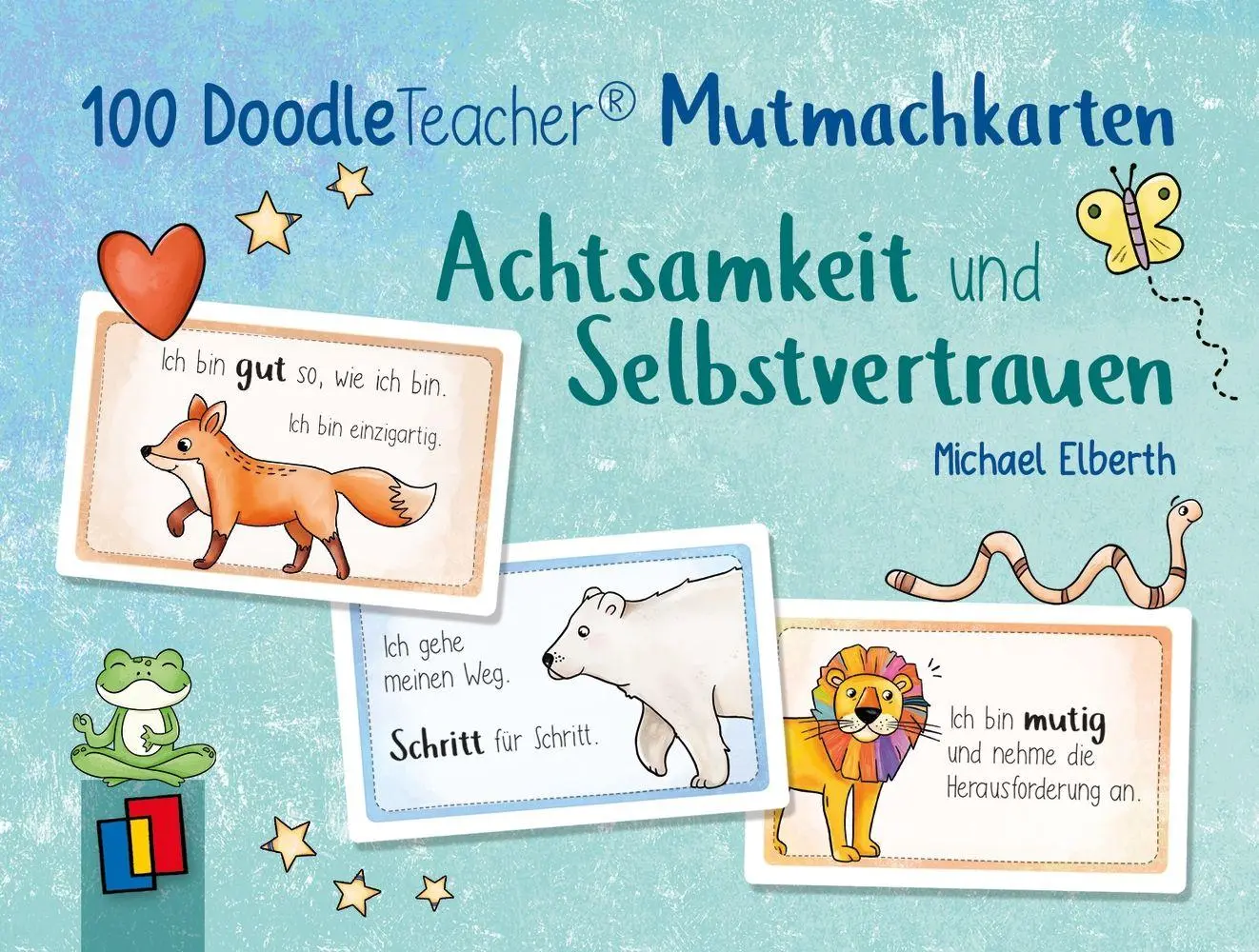 Cover: 9783834670960 | 100 Doodleteacher Mutmachkarten - Achtsamkeit und Selbstvertrauen