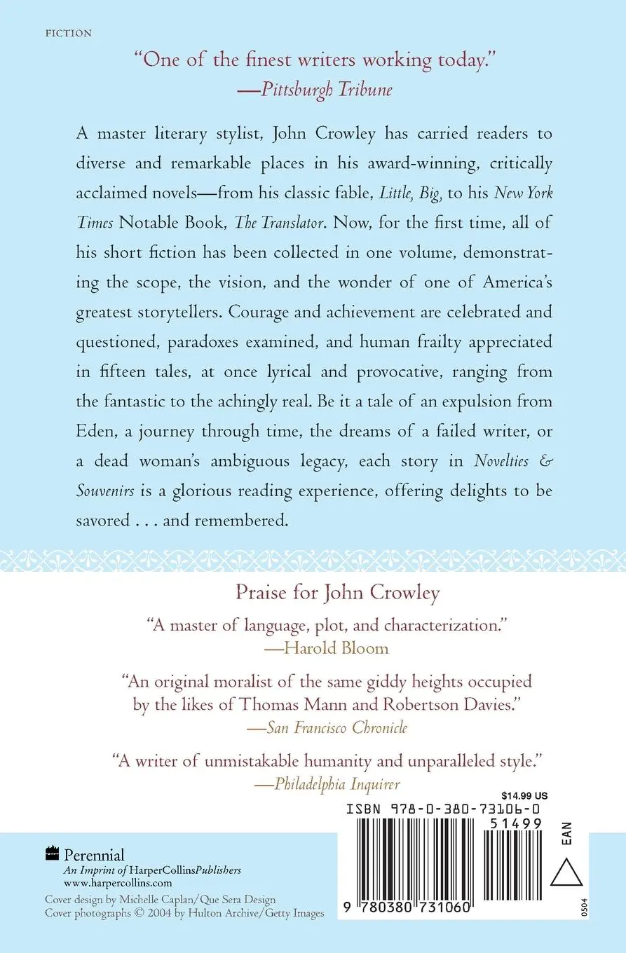 Rückseite: 9780380731060 | Novelties &amp; Souvenirs | John Crowley | Taschenbuch | Englisch | 2004