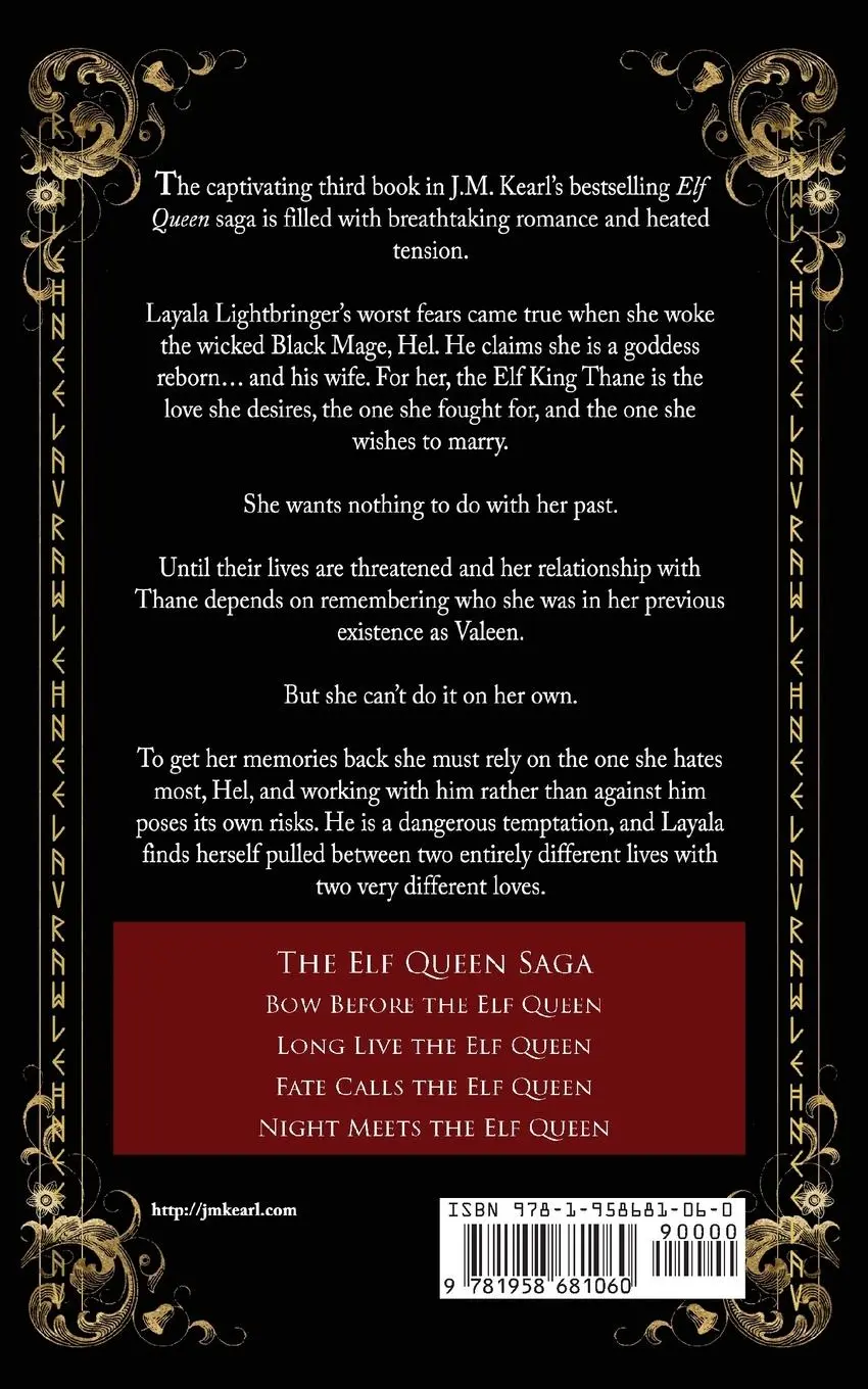 Rückseite: 9781958681060 | Fate Calls the Elf Queen | J. M. Kearl | Taschenbuch | Englisch | 2023