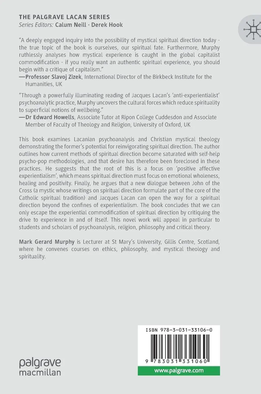 Rückseite: 9783031331060 | The Direction of Desire | Mark Gerard Murphy | Buch | xviii | Englisch