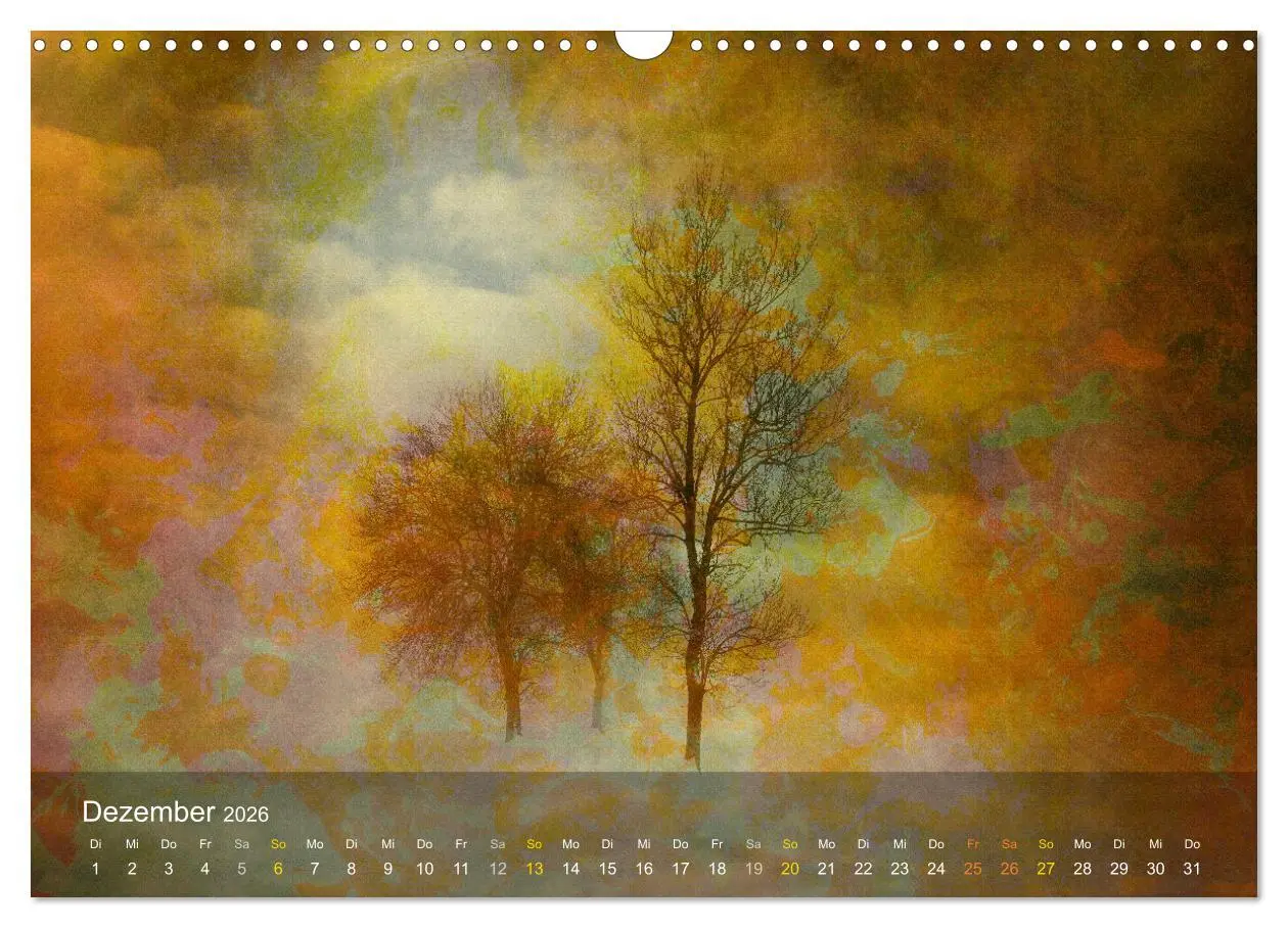 Bild: 9783457511060 | Das Schweigen der Bäume (Wandkalender 2026 DIN A3 quer), CALVENDO...