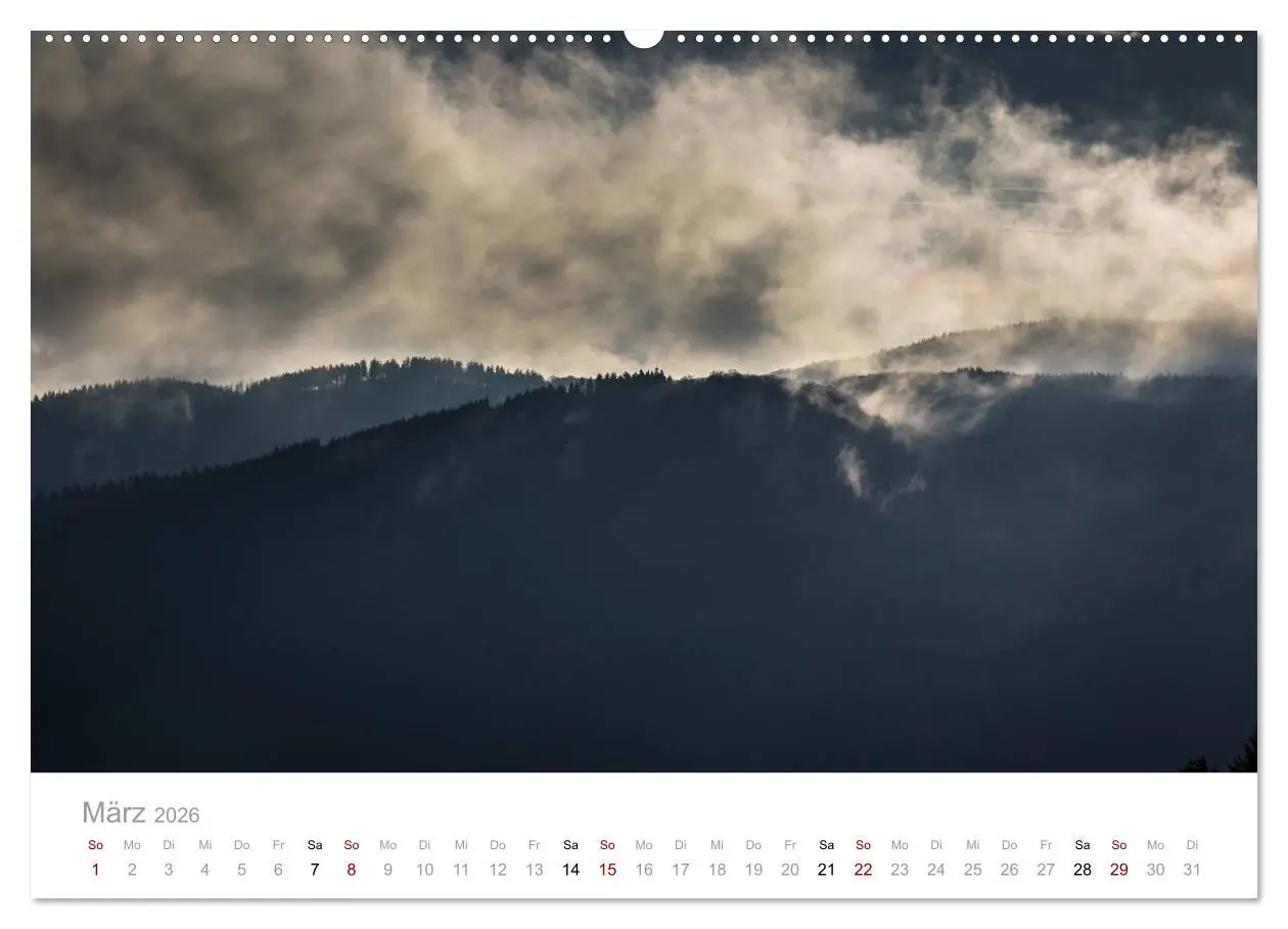 Bild: 9783457751060 | Sauerländer Berge (hochwertiger Premium Wandkalender 2026 DIN A2...