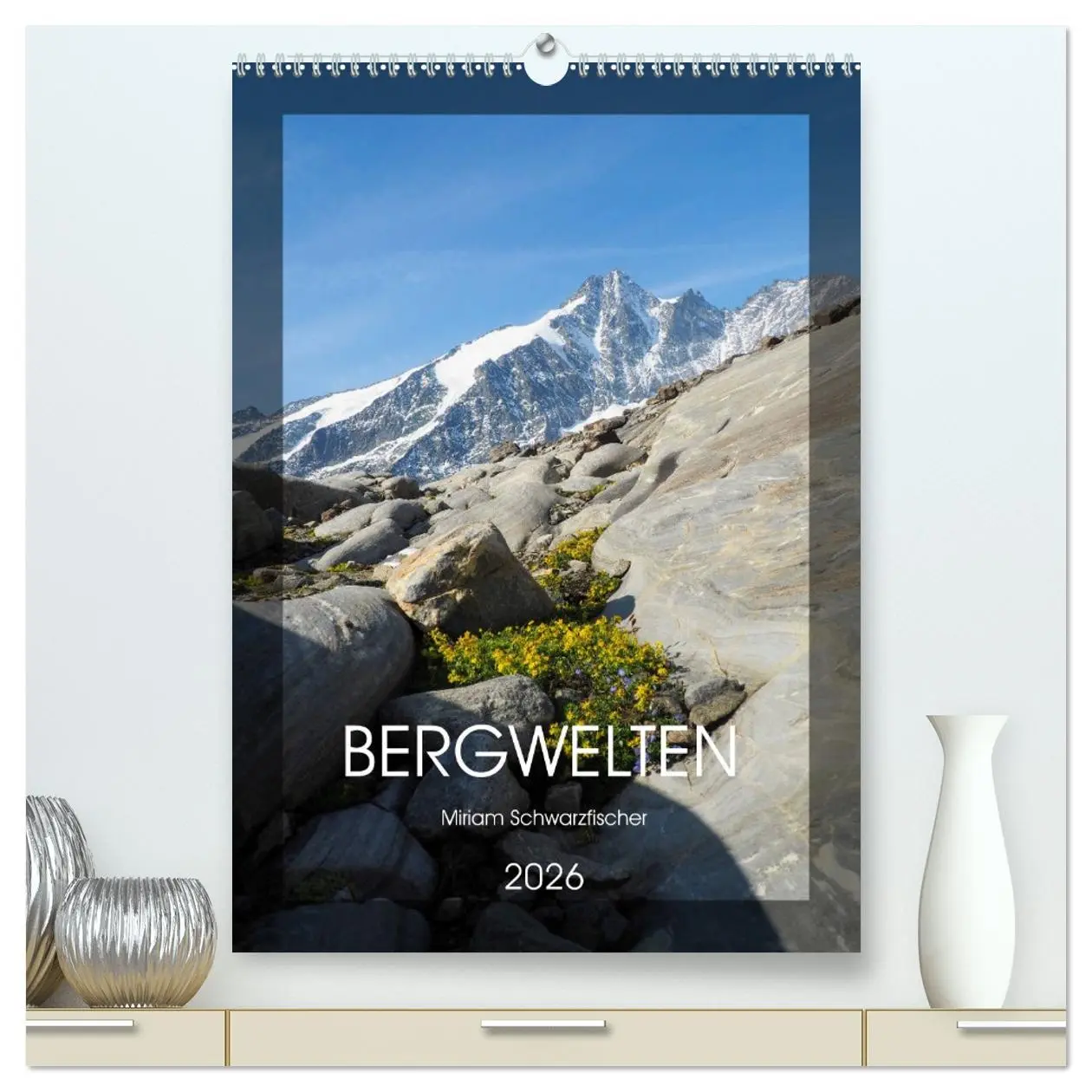 Cover: 9783516391060 | Bergwelten Wandkalender (hochwertiger Premium Wandkalender 2026 DIN...
