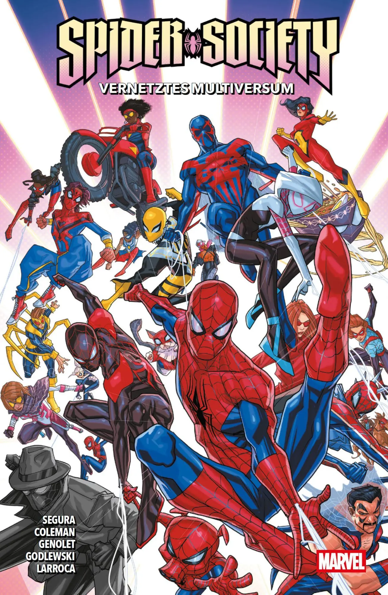 Cover: 9783741641060 | Spider-Society: Vernetztes Multiversum | Alex Segura (u. a.) | Buch