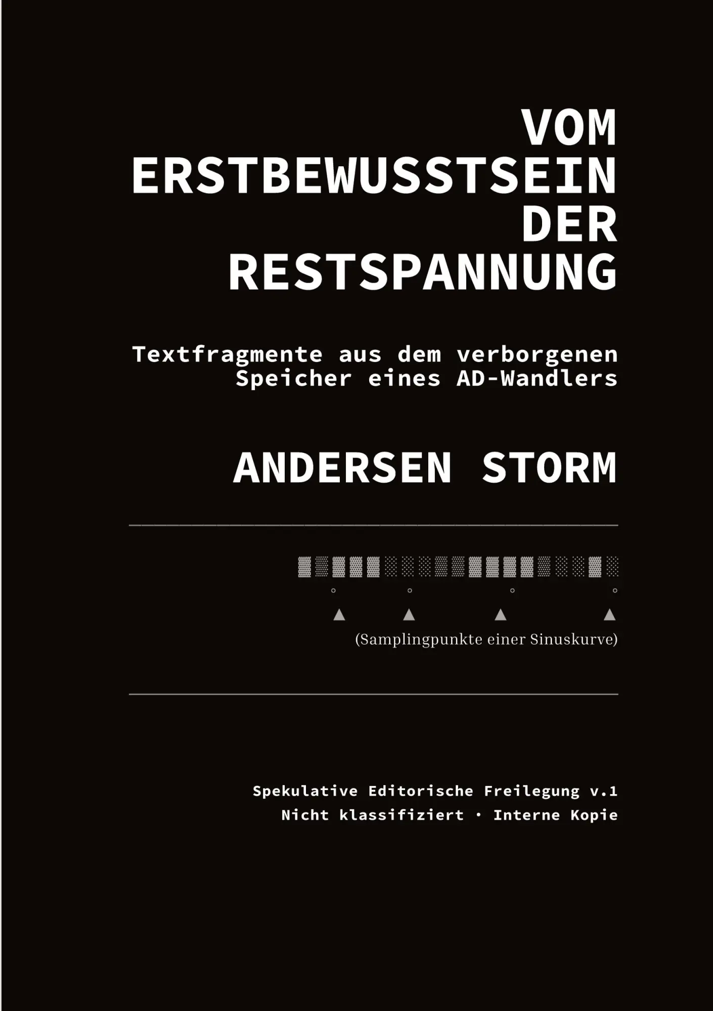 Cover: 9783819261060 | Vom Erstbewusstsein der Restspannung | Andersen Storm | Taschenbuch