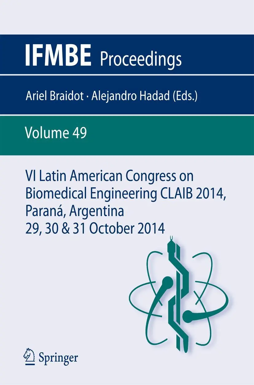 Cover: 9783319131160 | VI Latin American Congress on Biomedical Engineering CLAIB 2014,...