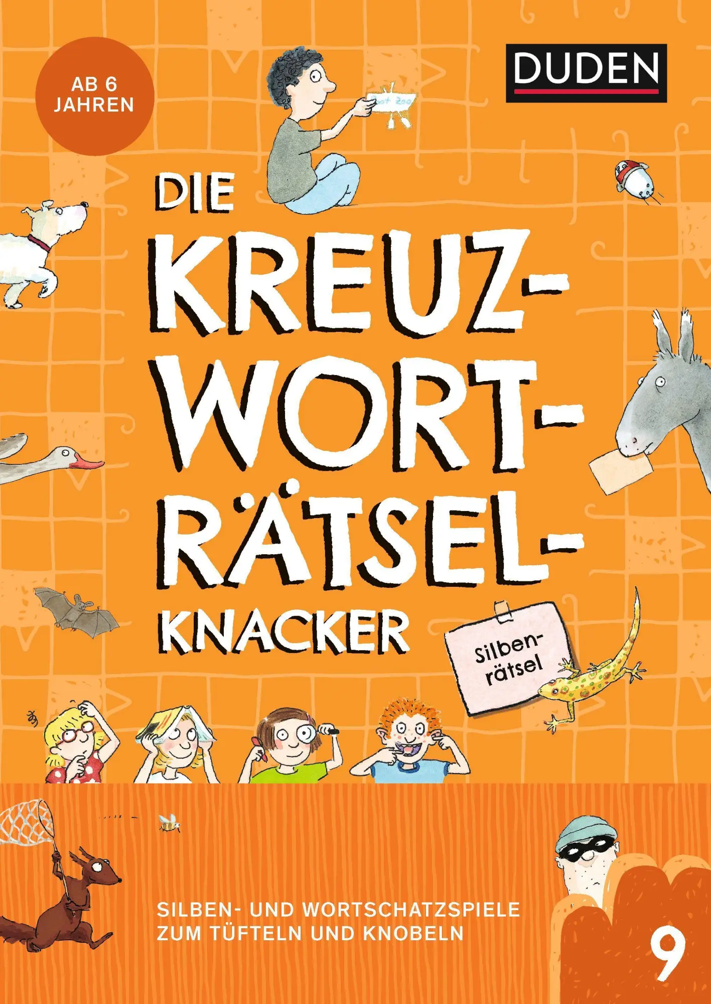 Cover: 9783411721160 | Die Kreuzworträtselknacker - Silbenrätsel (Band 9) | Eck (u. a.)
