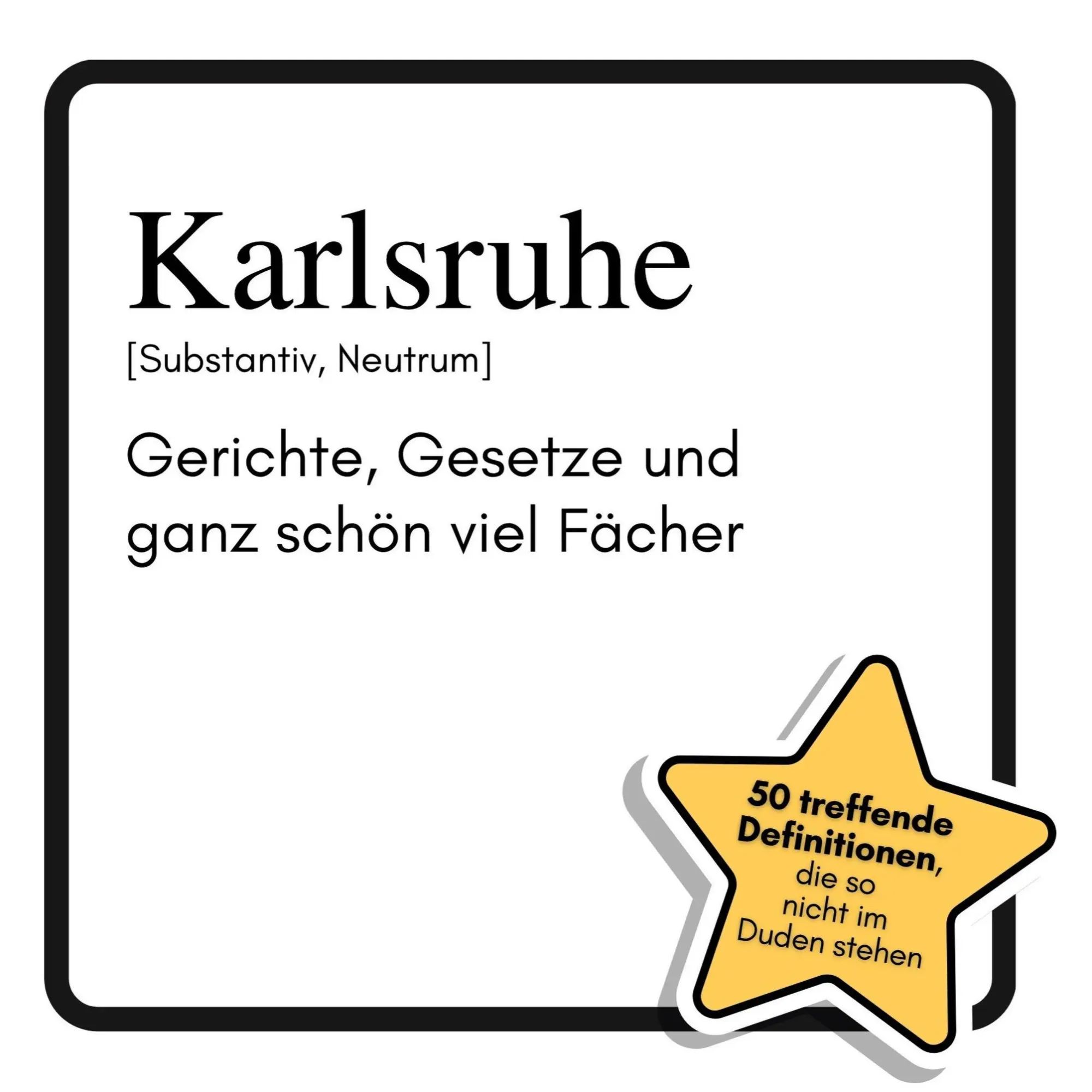 Cover: 9783695341160 | Karlsruhe | Gerichte, Gesetze und ganz schön viel Fächer | Lucy Meier