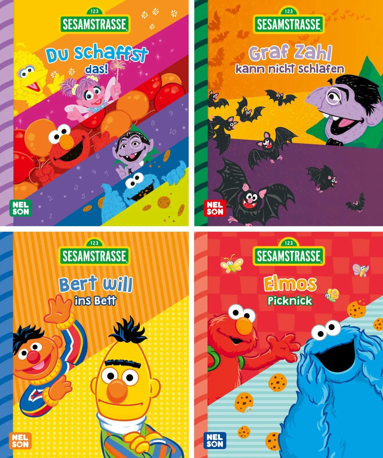 Cover: 9783845131160 | Nelson Mini-Bücher: 4er Sesamstraße 5-8 | Taschenbuch | 20 S. | 2026
