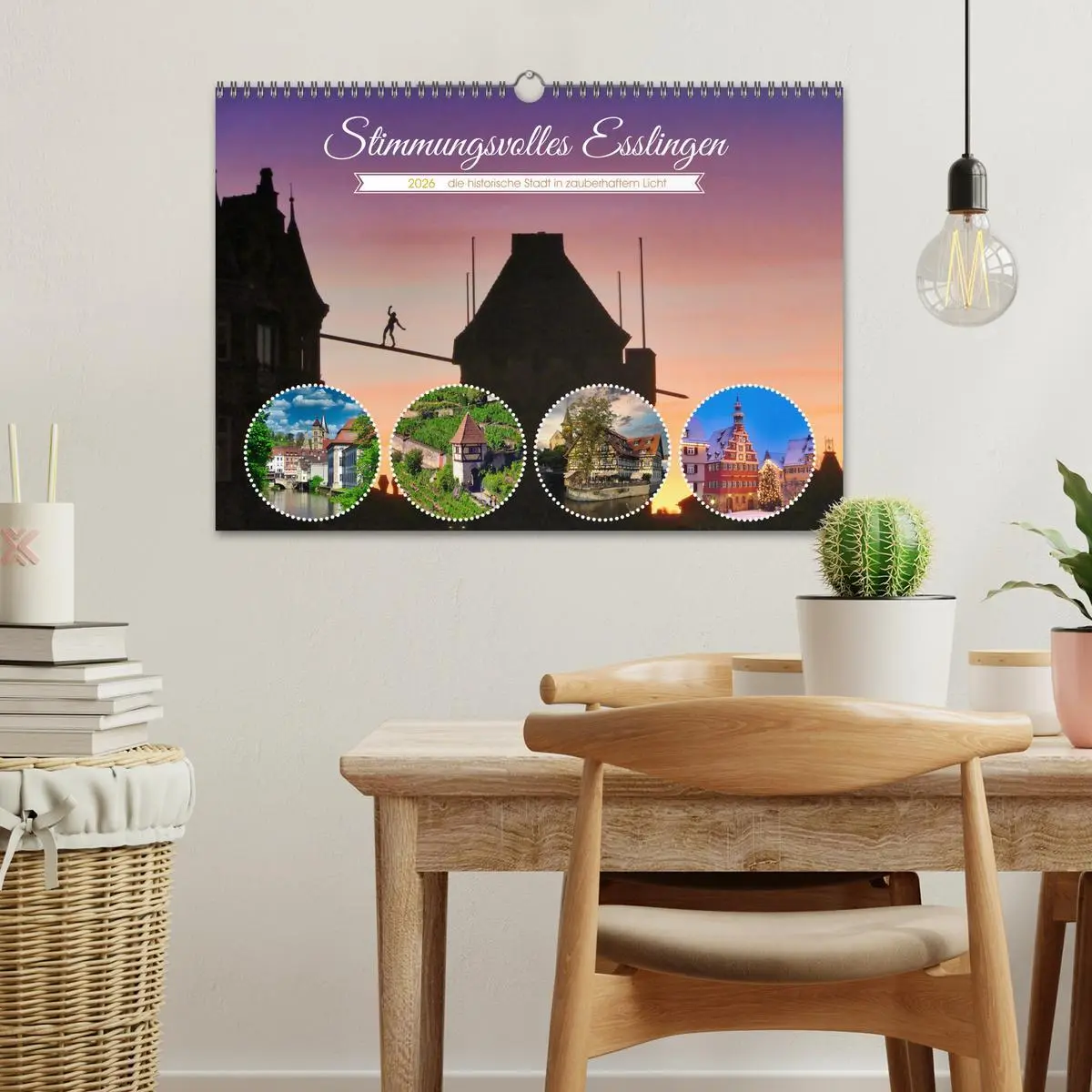 Bild: 9783457591260 | Stimmungsvolles Esslingen (Wandkalender 2026 DIN A3 quer), CALVENDO...