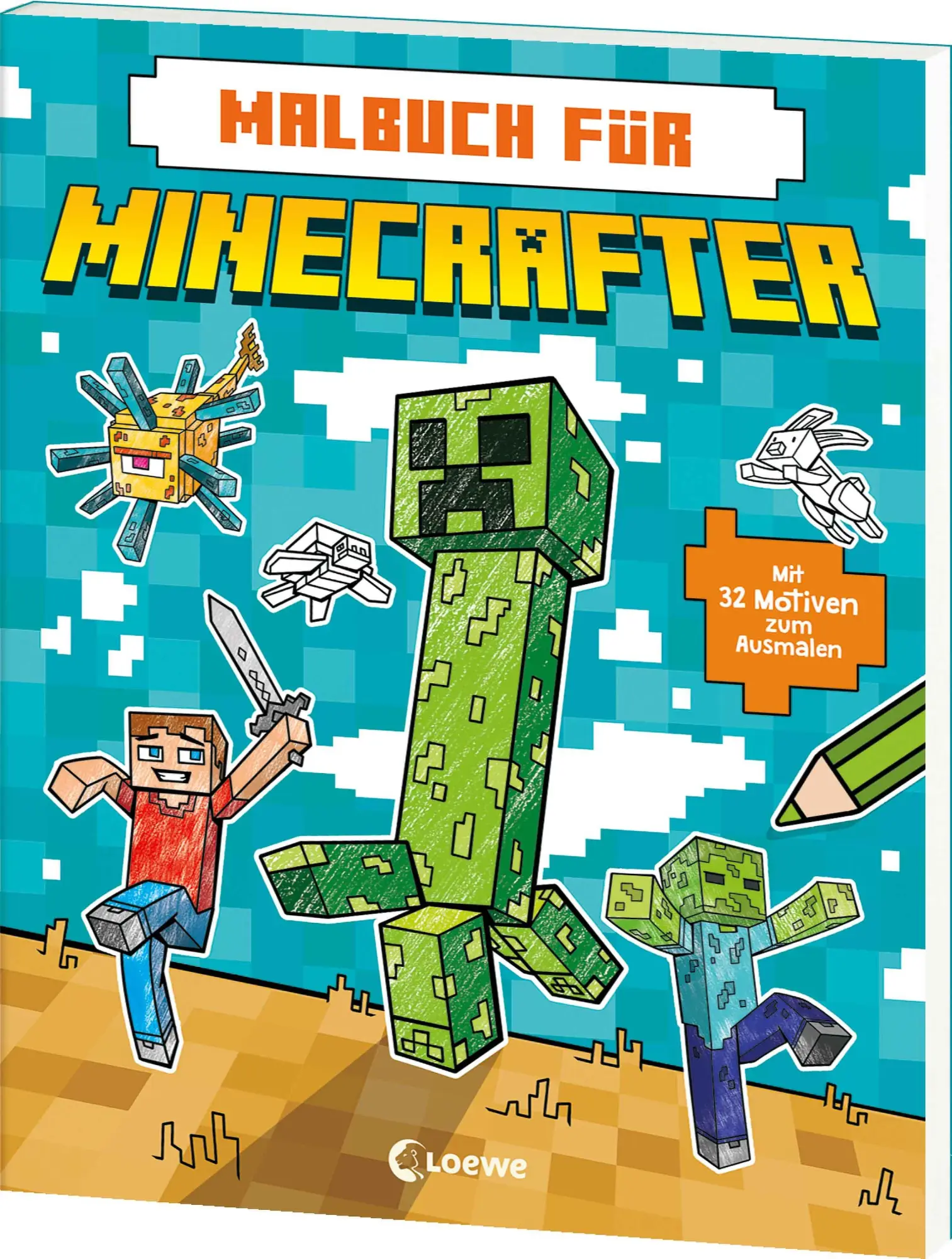 Cover: 9783743221260 | Malbuch für Minecrafter | Philipp Ach | Taschenbuch | 64 S. | Deutsch
